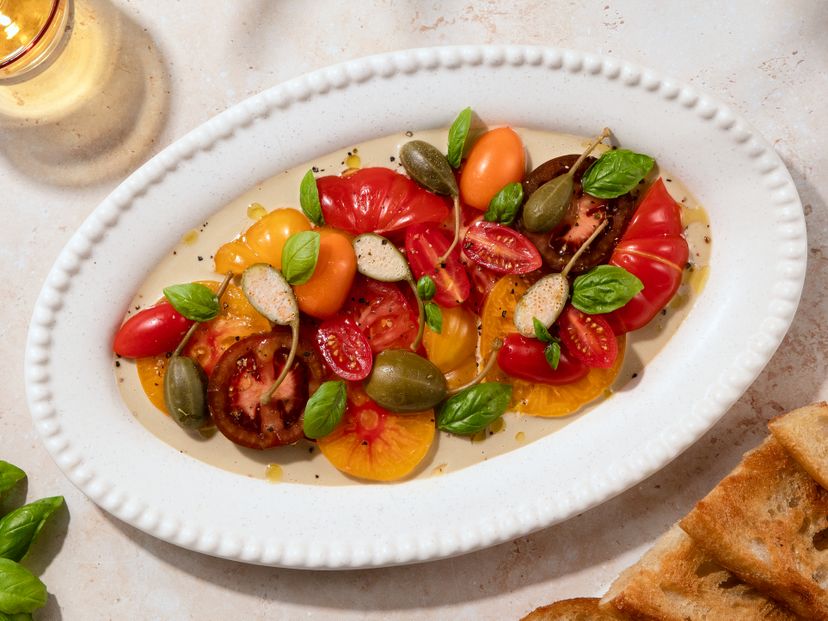 Tomato Tonnato (Tomaten auf Thunfischcrème)