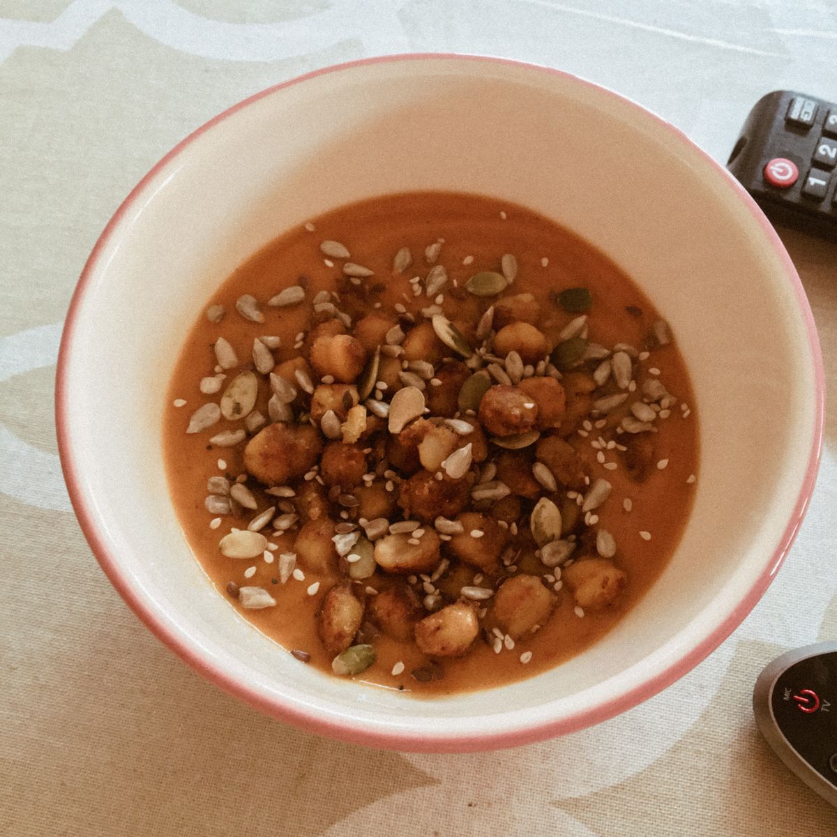 Autumn veggies soup with chickpeas | Recipe | Kitchen Stories