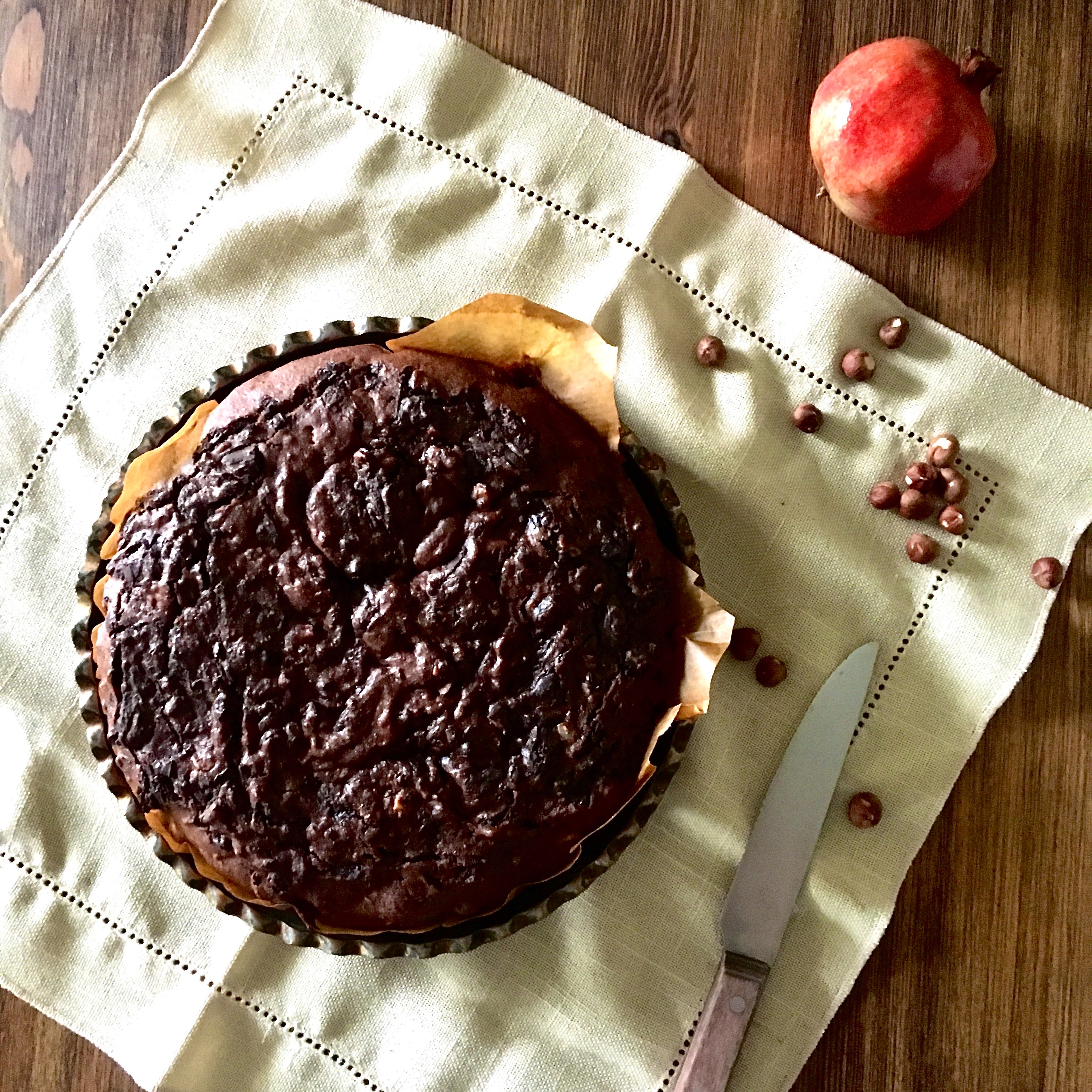 Vegan Chocolate & Hazelnut Cake