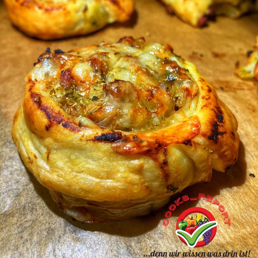 Zucchini Creme Schnecken