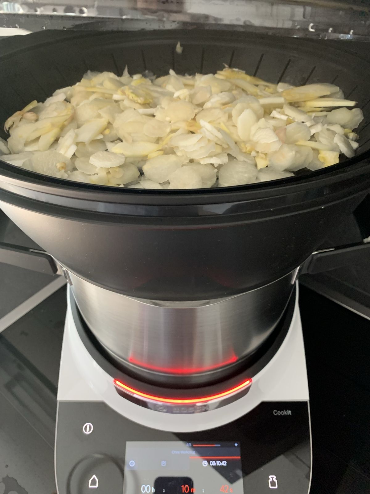 Kartoffel-Spargel Salat | Bosch Cookit | Rezept | Kitchen Stories