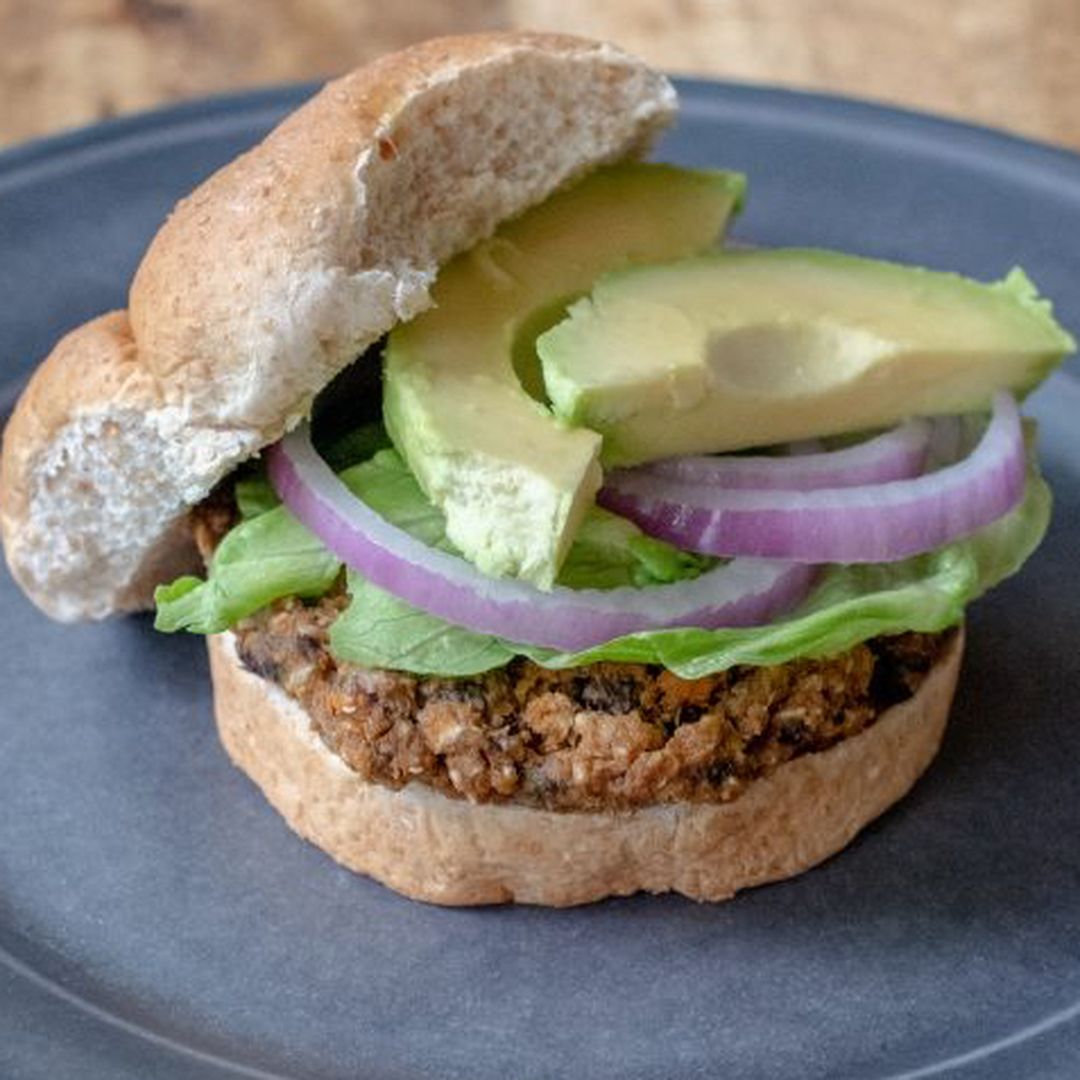 Sweet Potato and Black Bean Veggie Burgers