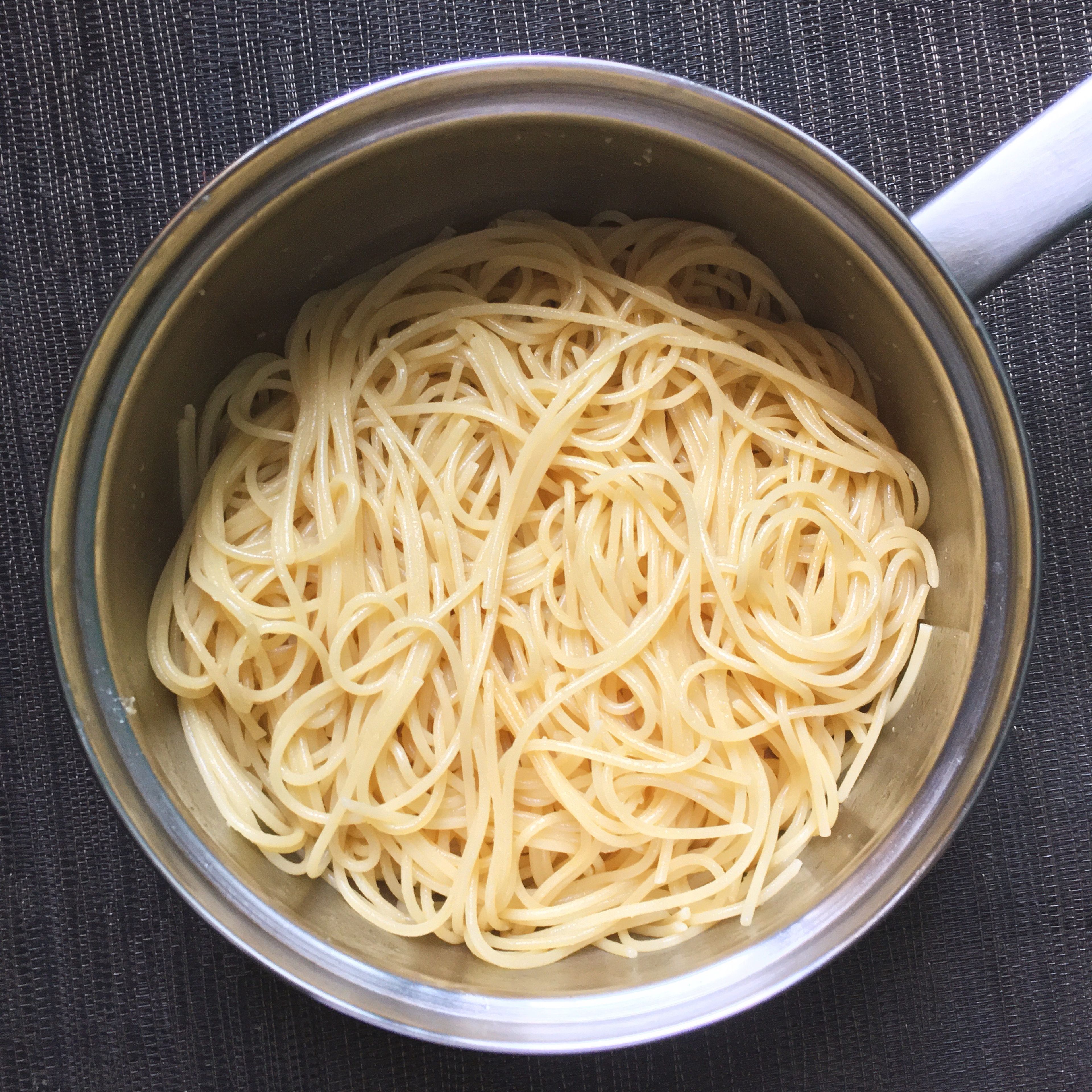 Cook pasta according to instructions or until al dente.