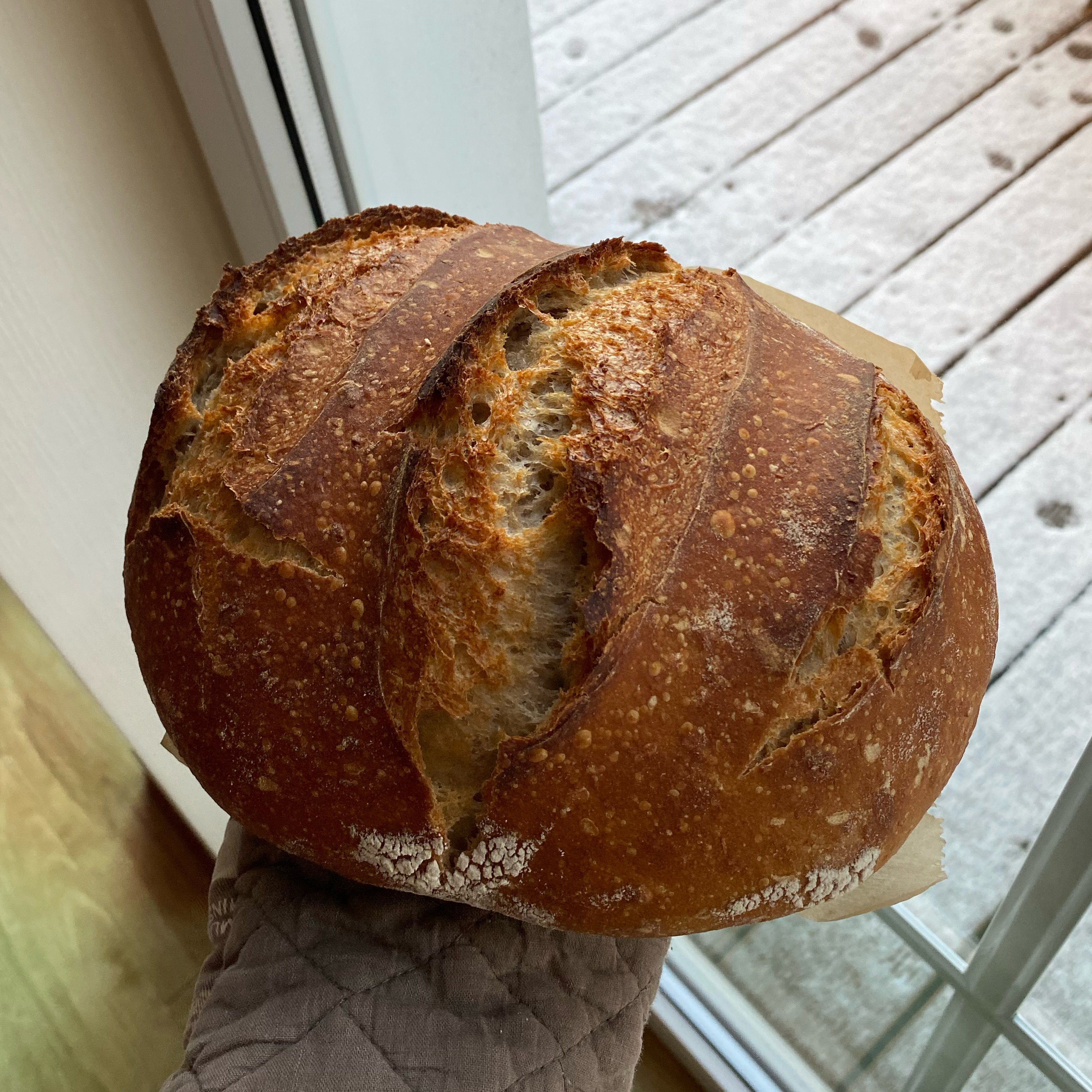 Oatmeal Sourdough Bread