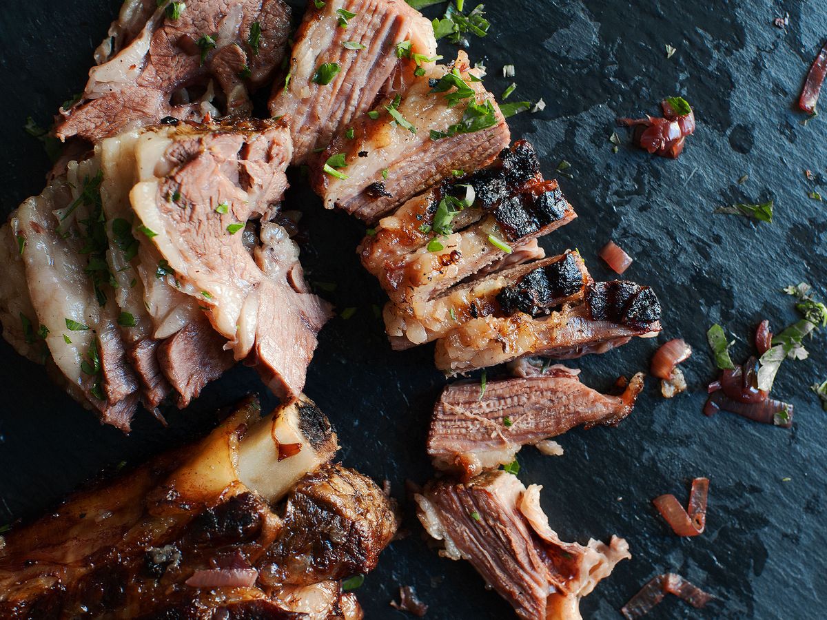 Grilled beef short ribs | Recipe | Kitchen Stories
