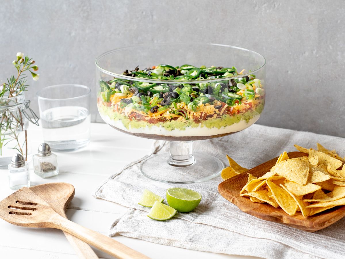 7 layer dip | Recipe | Kitchen Stories