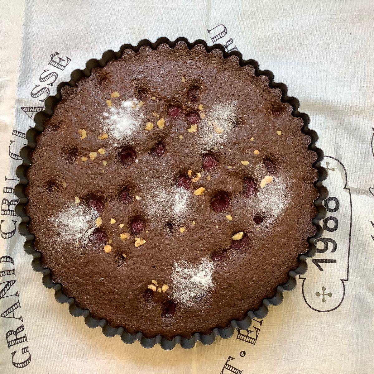Schoko-Himbeerkuchen ohne Mehl | Rezept | Kitchen Stories