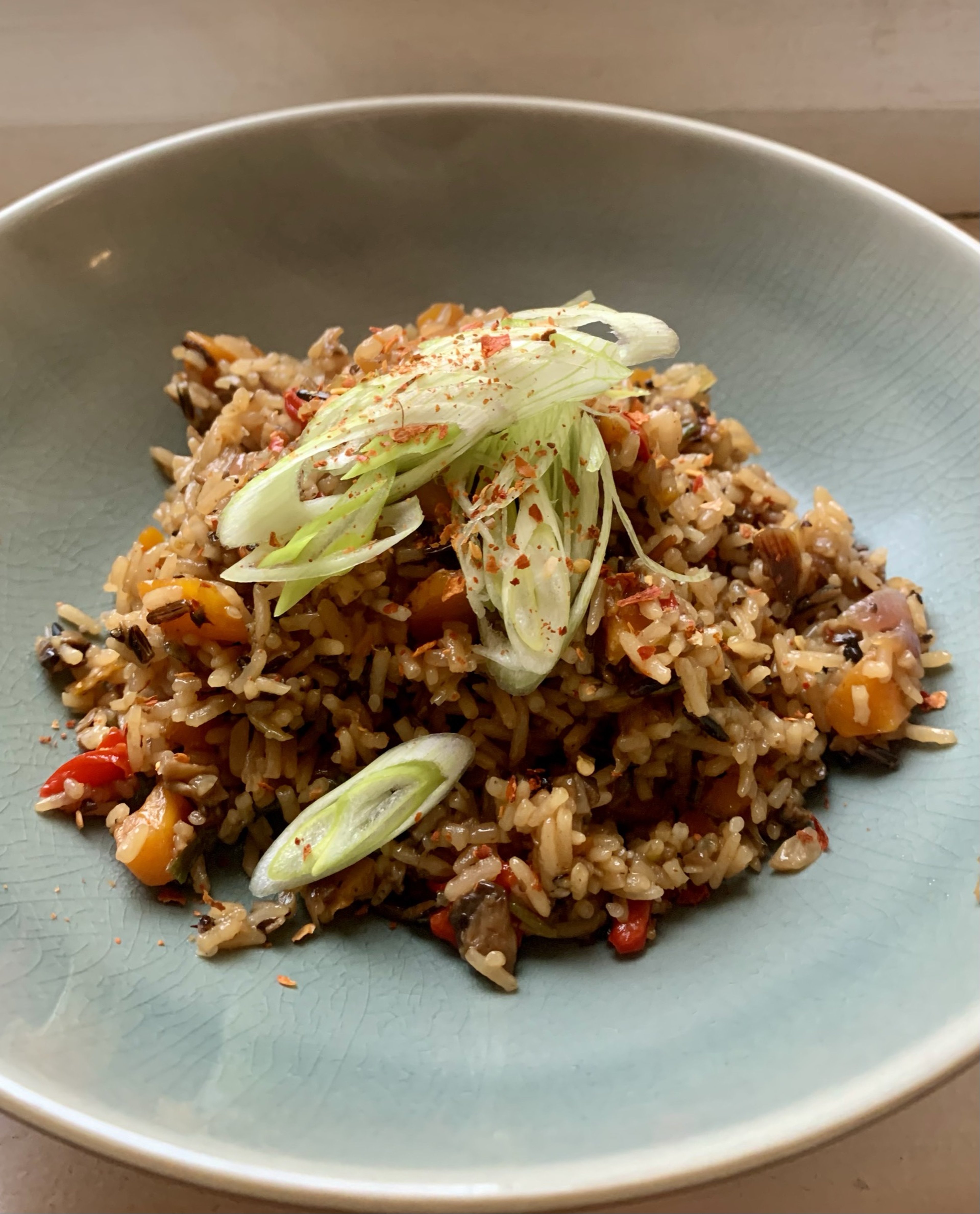 Gebratener Reis mit Pilzen aus dem Cookit | Rezept | Kitchen Stories