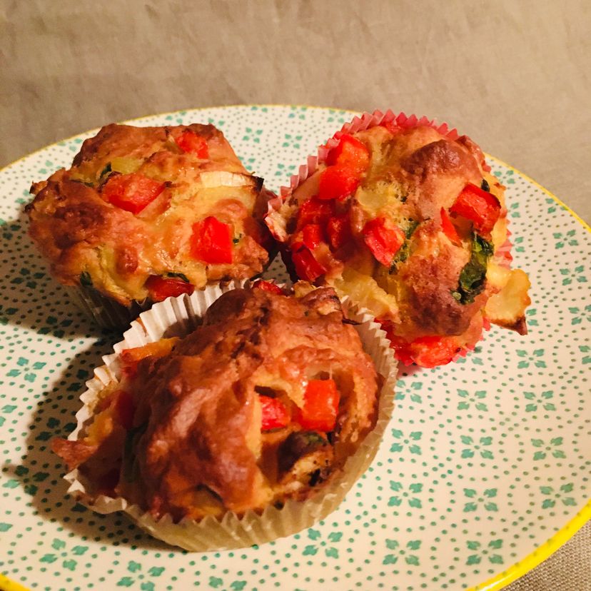 Herzhafte Gemüse-Muffins