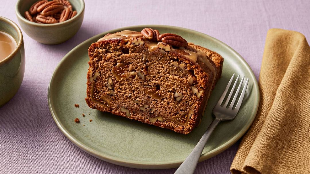 Für die herbstliche Kaffeetafel: süßer Feigen-Pekannuss-Kuchen