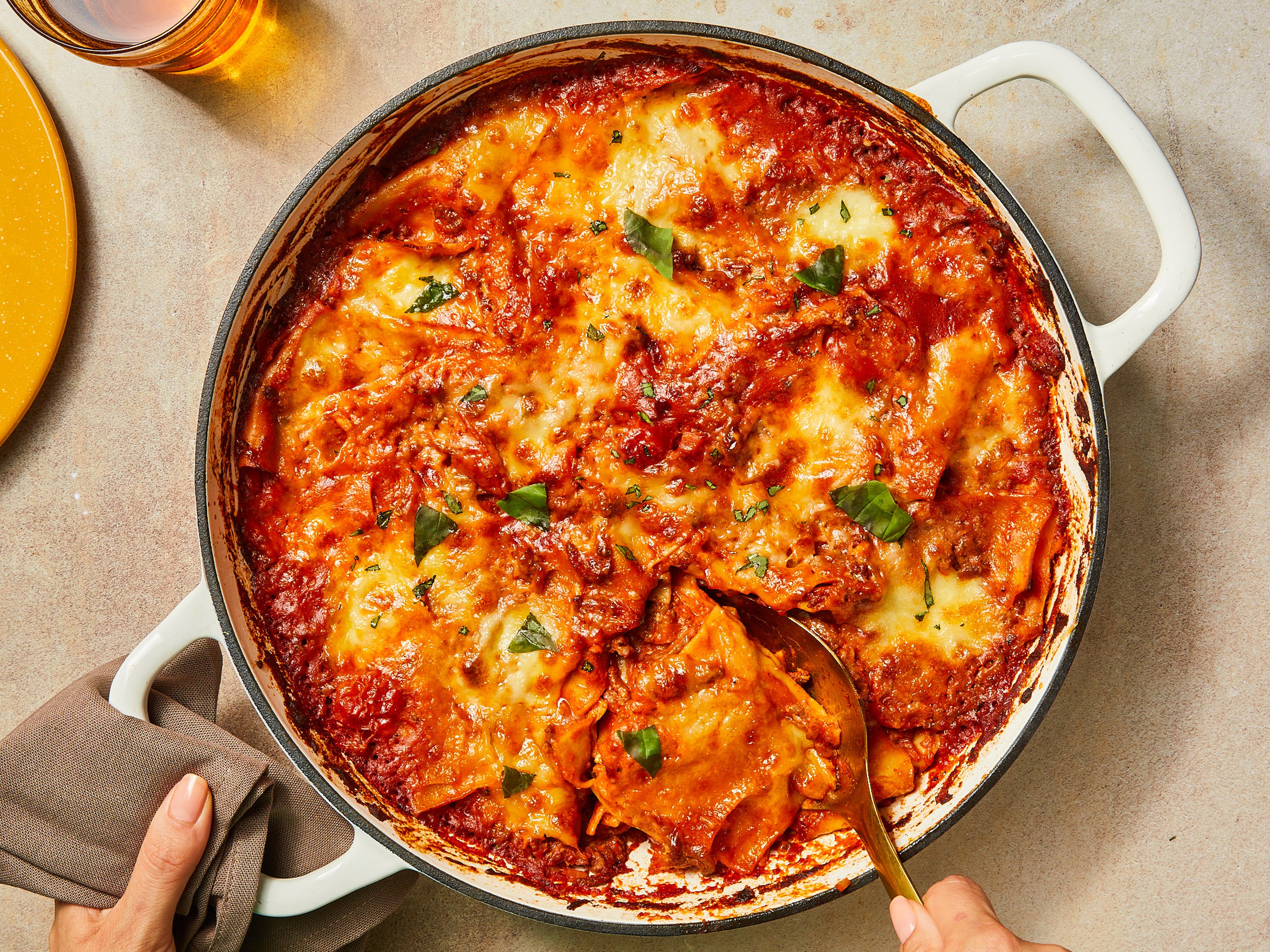 One-Pot-Lasagne für Faule