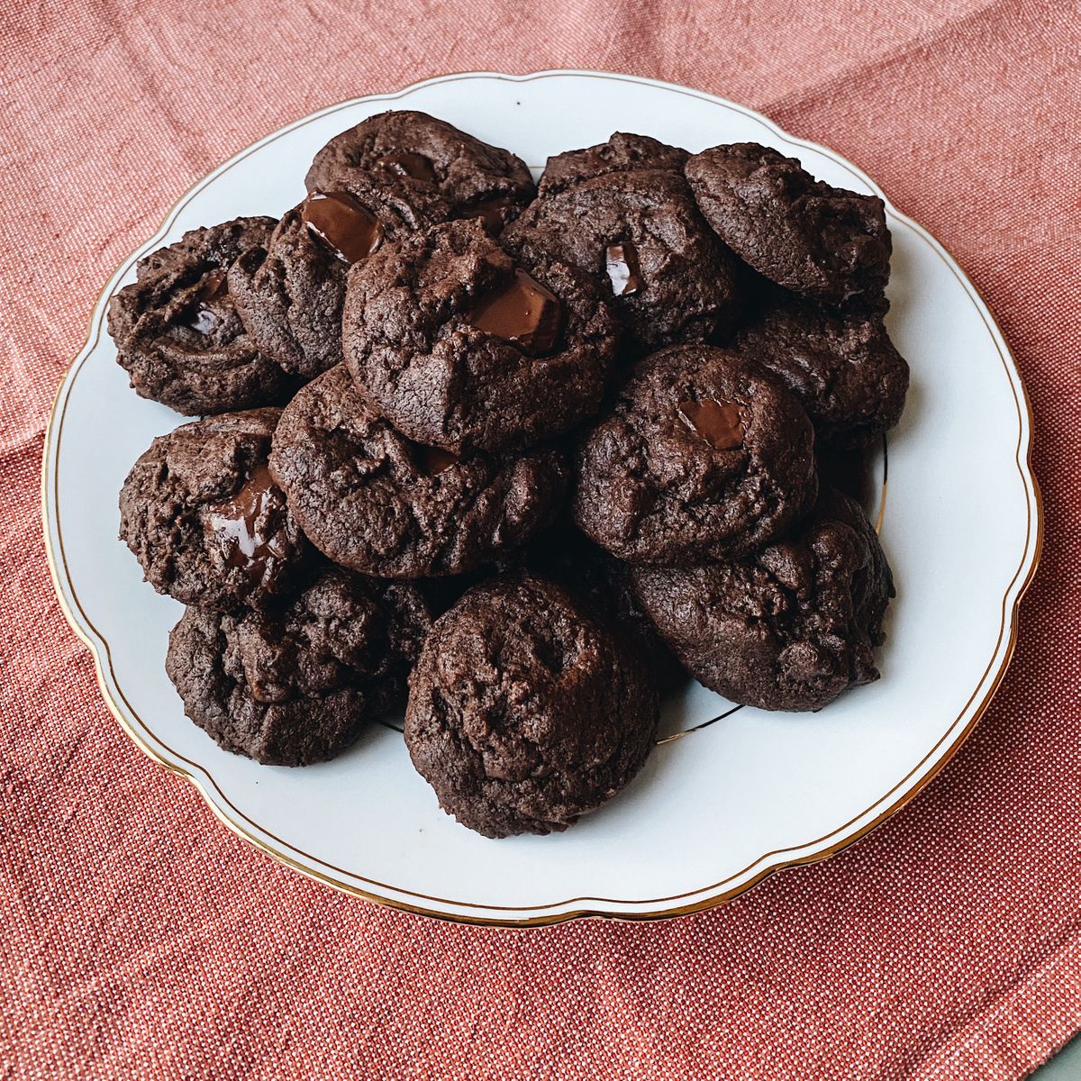 Double Chocolate Espresso Cookies | Recipe | Kitchen Stories