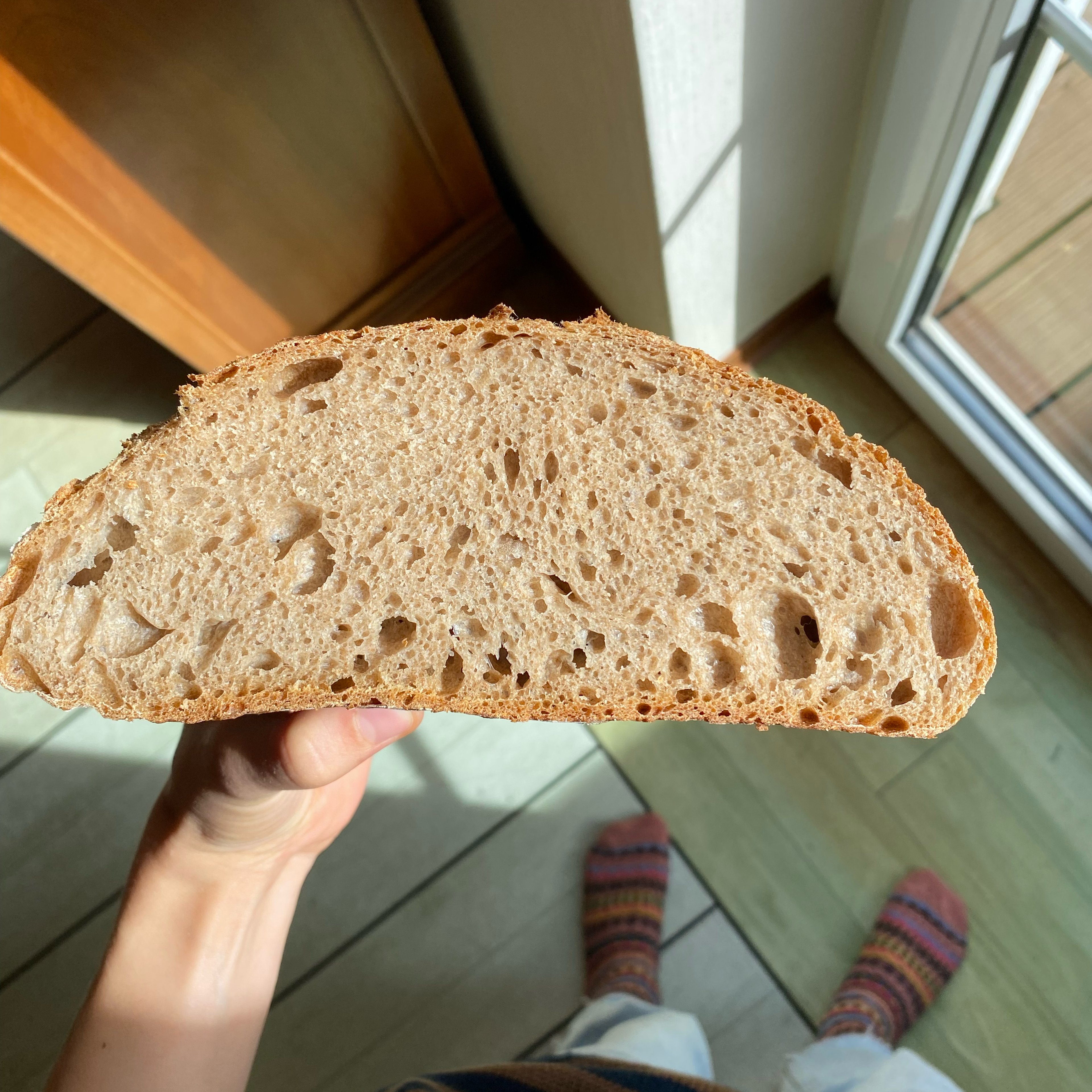 Wholewheat sourdough