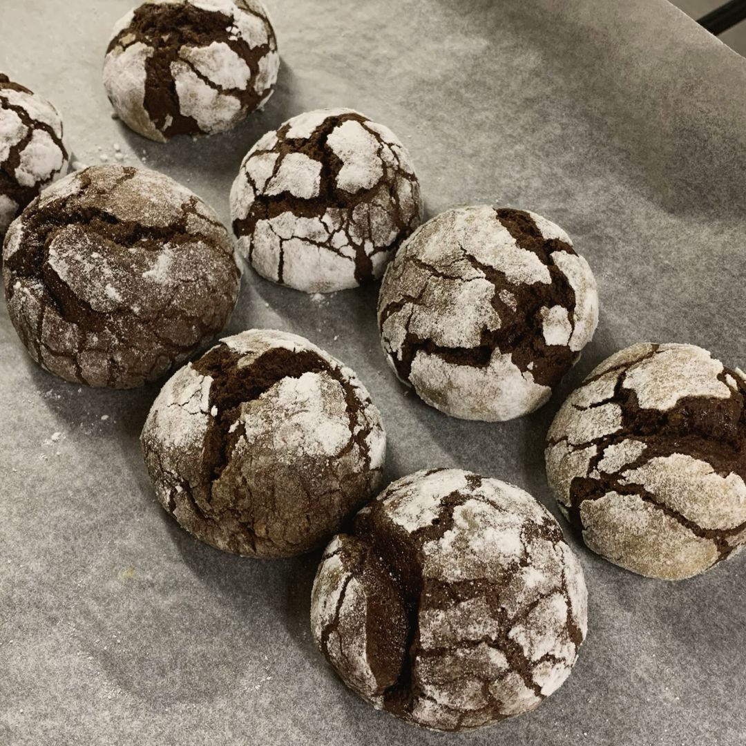 Brownie Crinkle Cookies Recipe