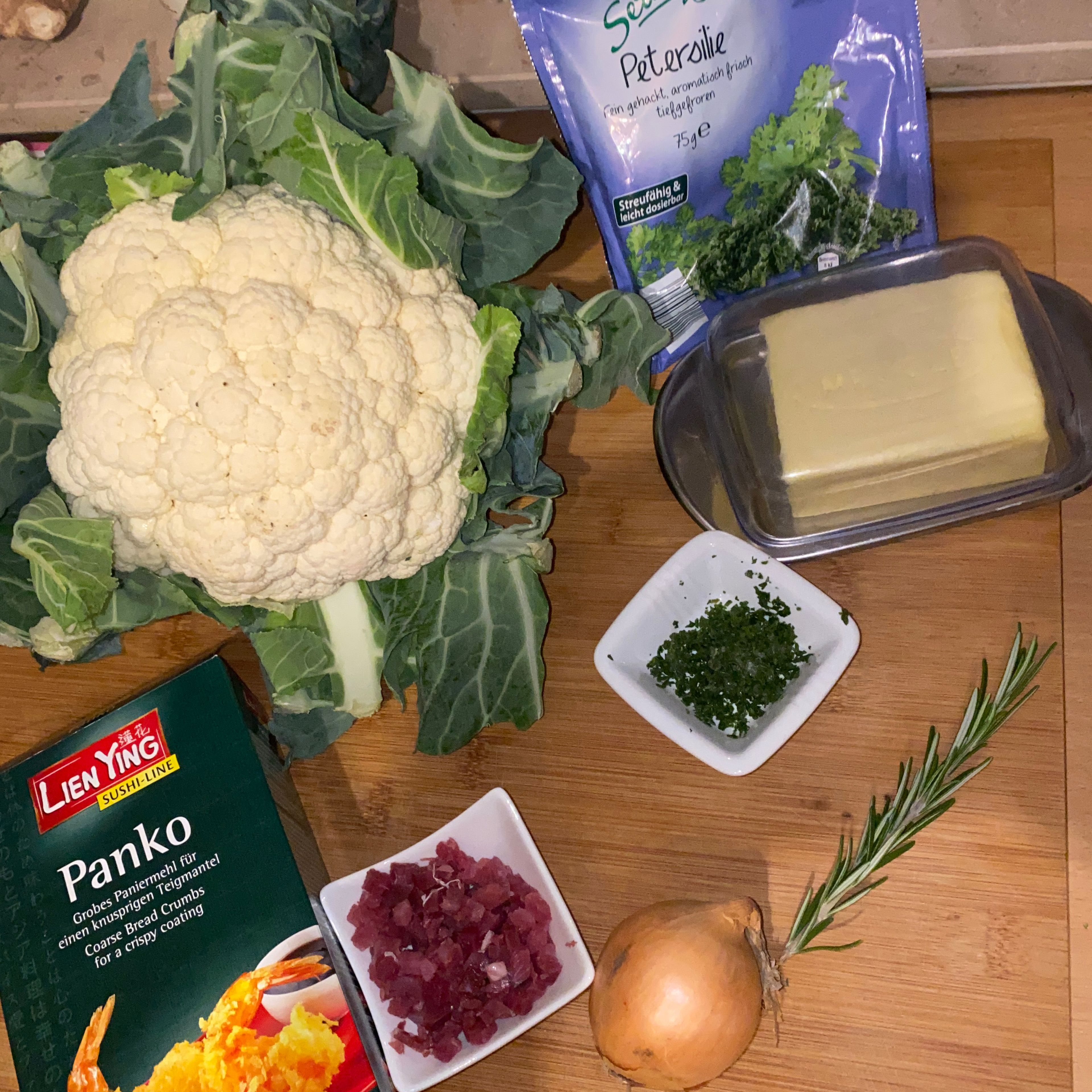 Blumenkohl Rösti￼￼