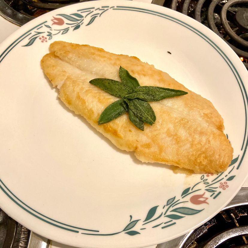 Sage Seared Basa