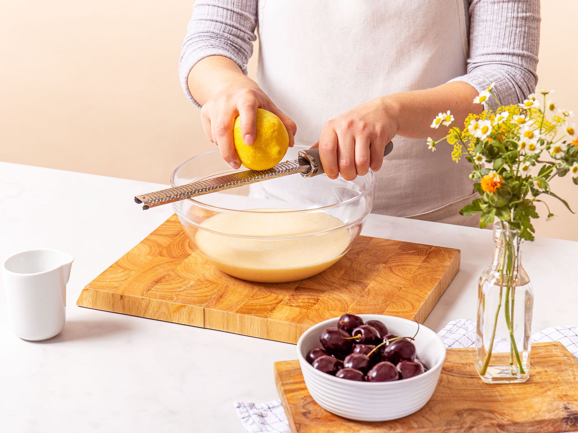 Kirschauflauf mit nutella® | Rezept | Kitchen Stories