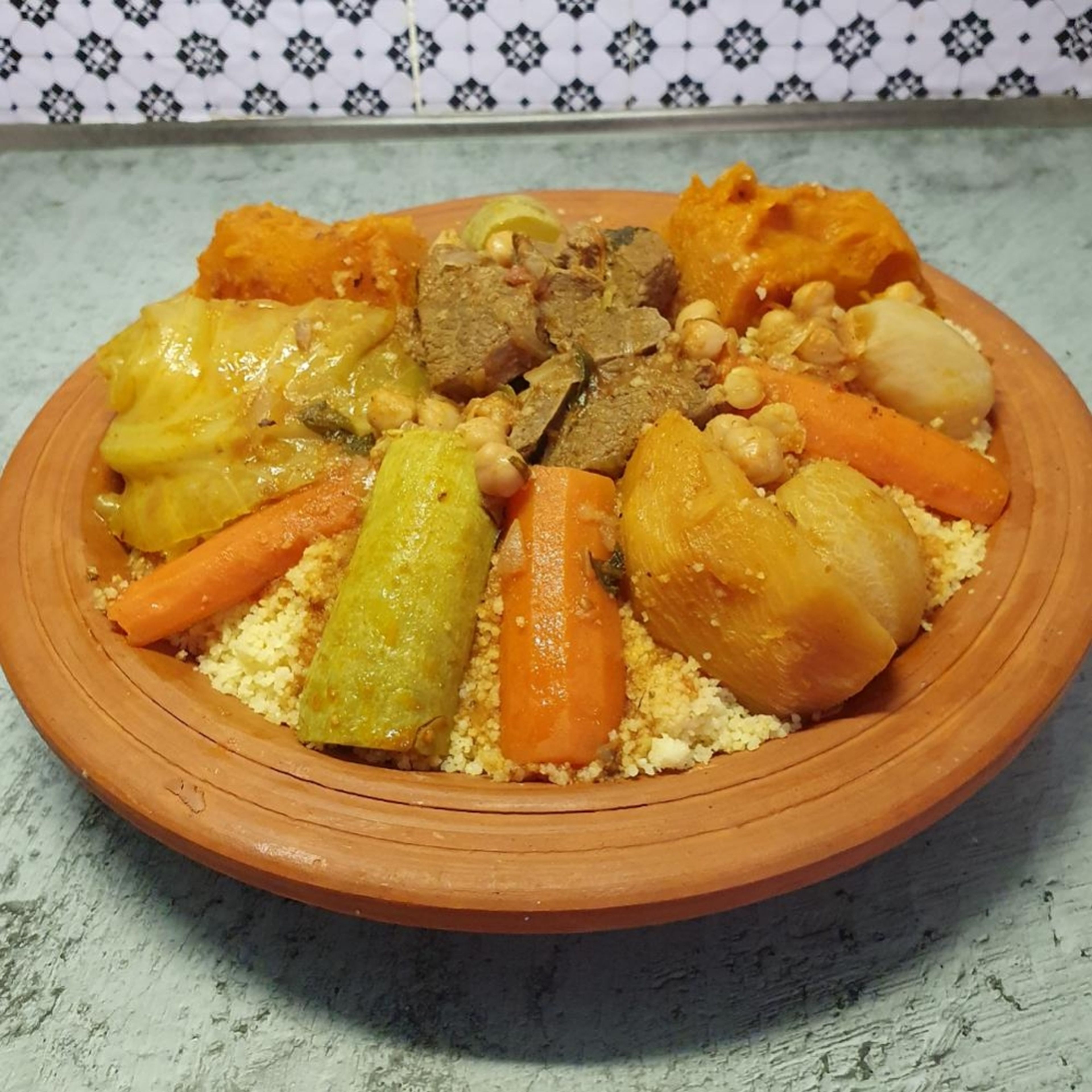 Couscous marokkanische Art aus dem Cookit