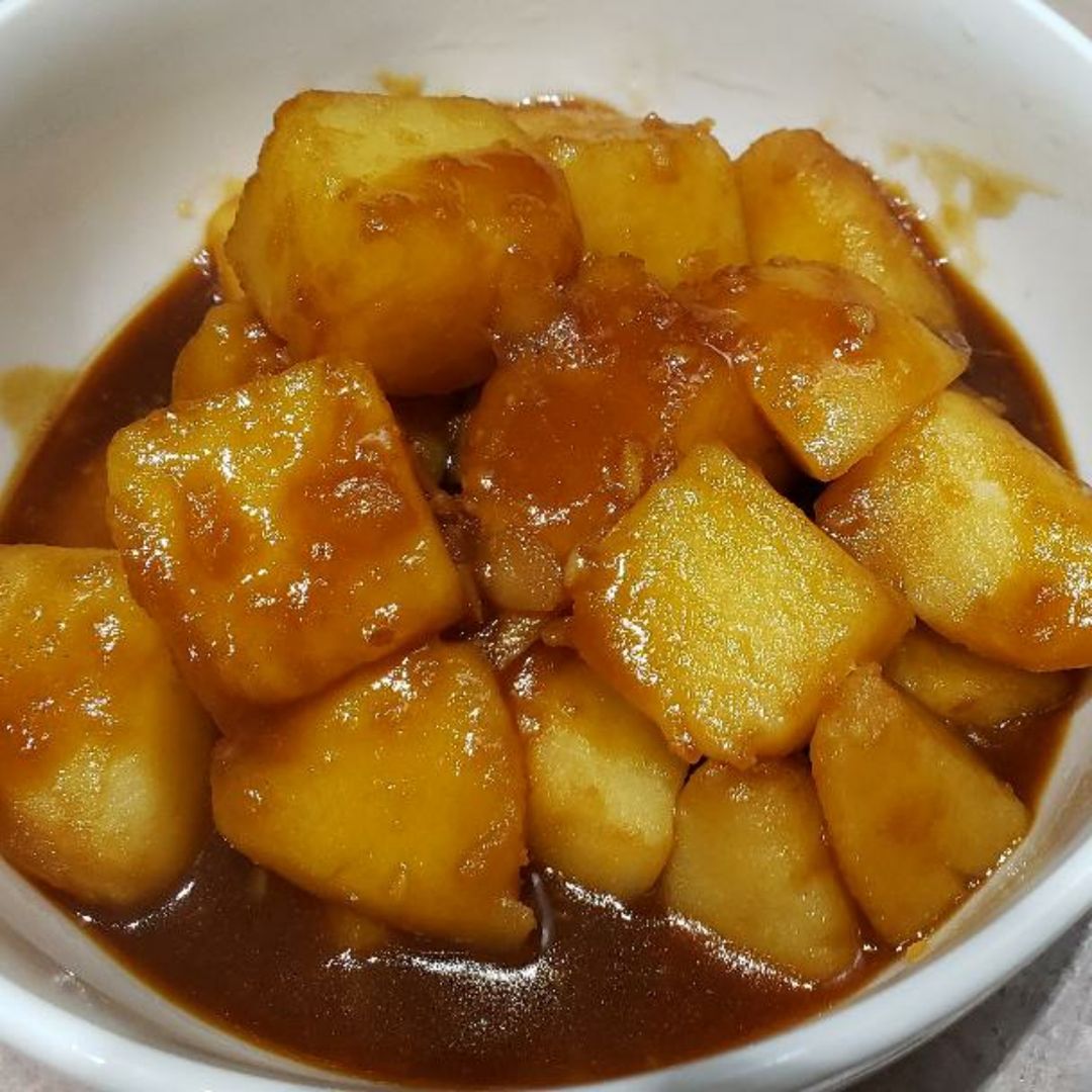 korean braised potatoes