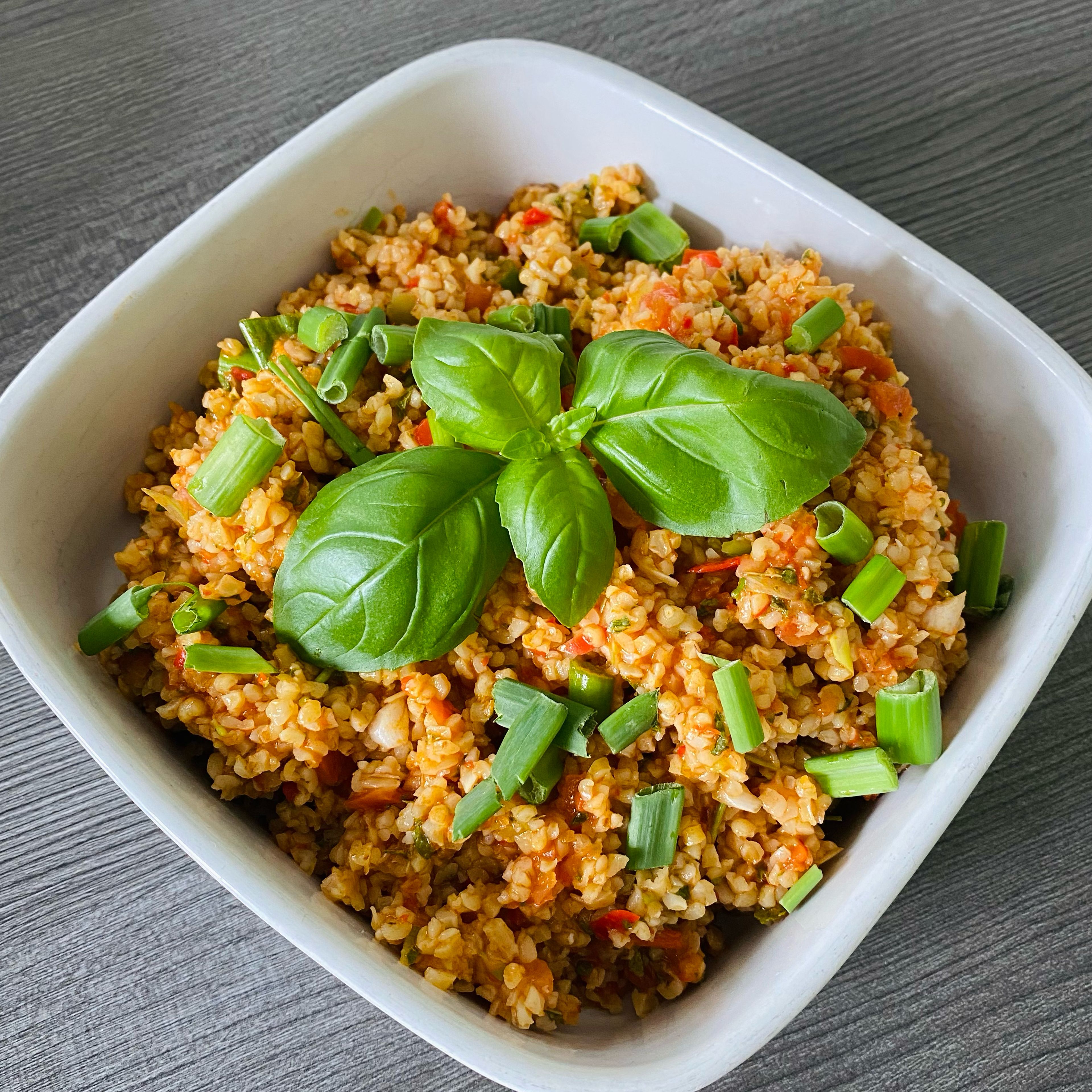 Kisir - türkischer Gemüse Bulgur Salat mit dem Cookit