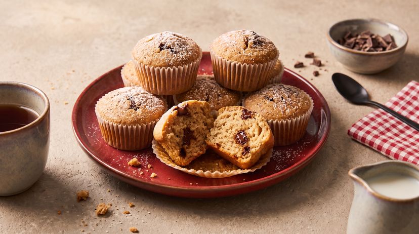 Aromatische Schwarztee-Vanille-Muffins für den Nachmittagskaffee