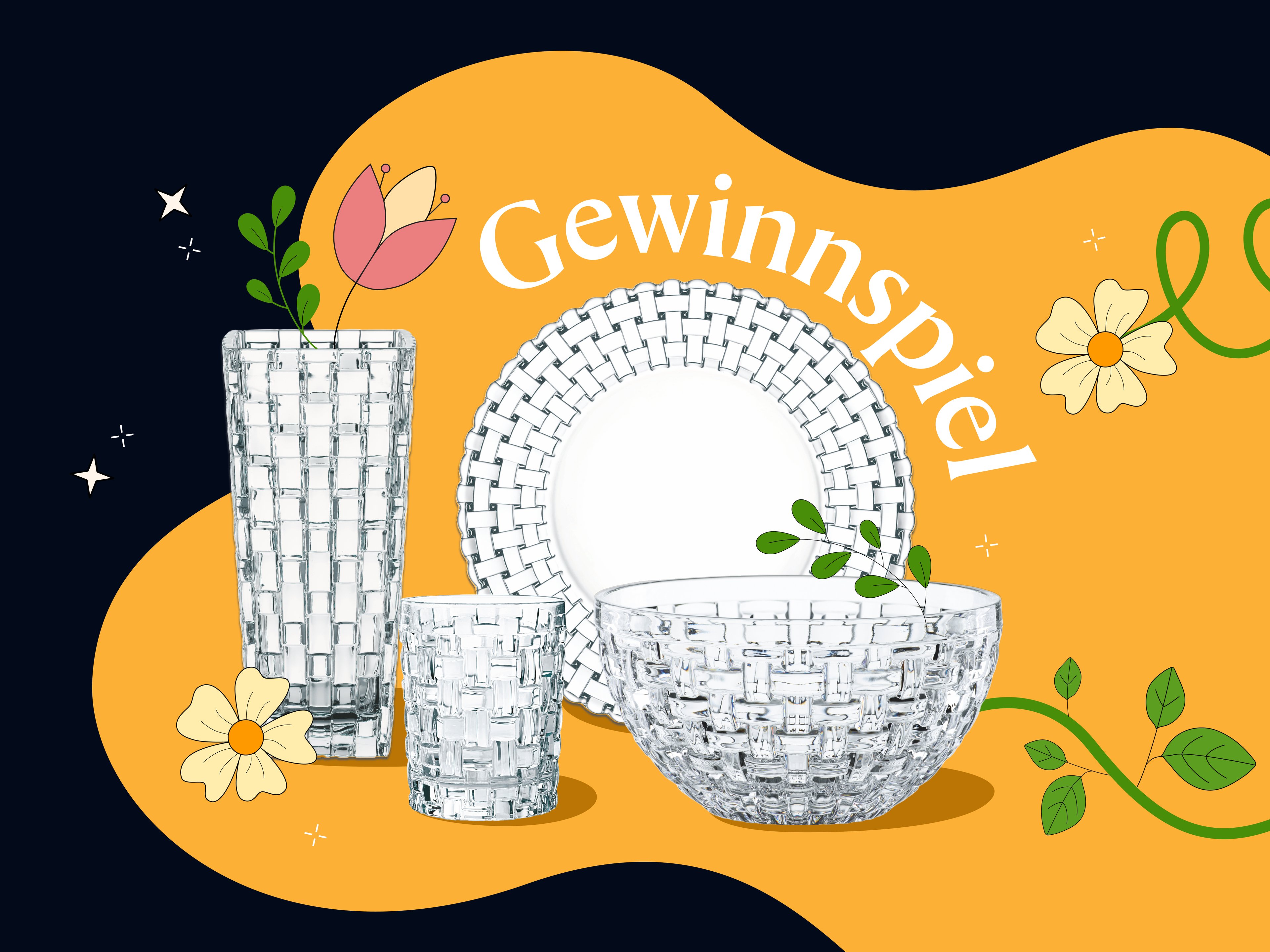 Gewinne dein Bossa Nova Kristallglas-Set von Nachtmann