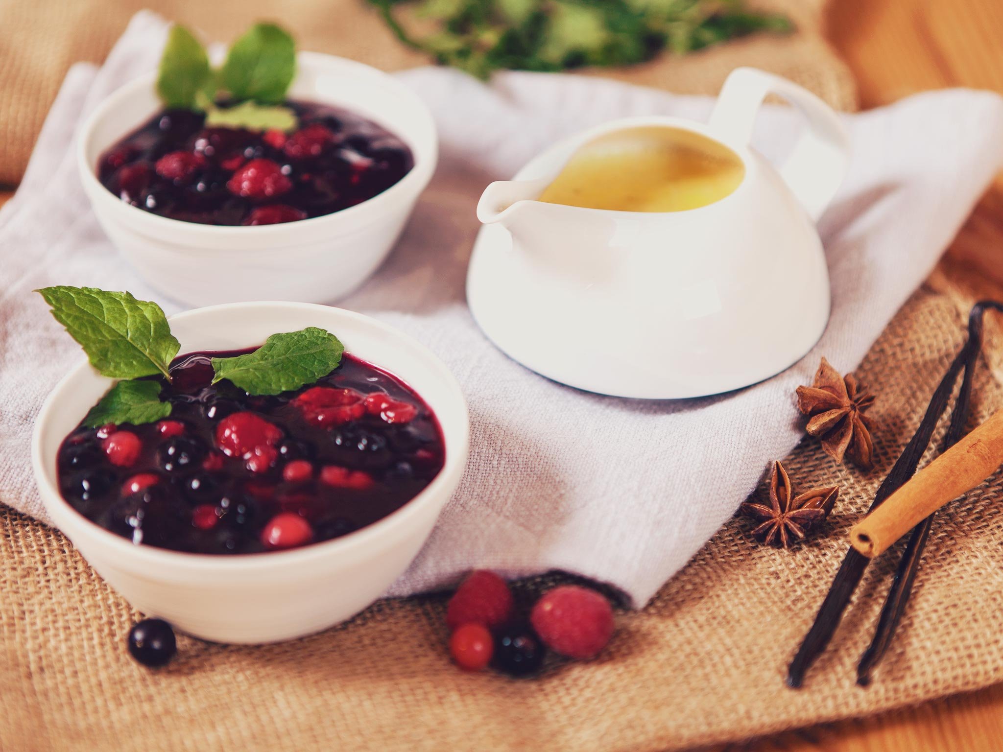 Berlin inspired red berry compote Recipe Kitchen Stories