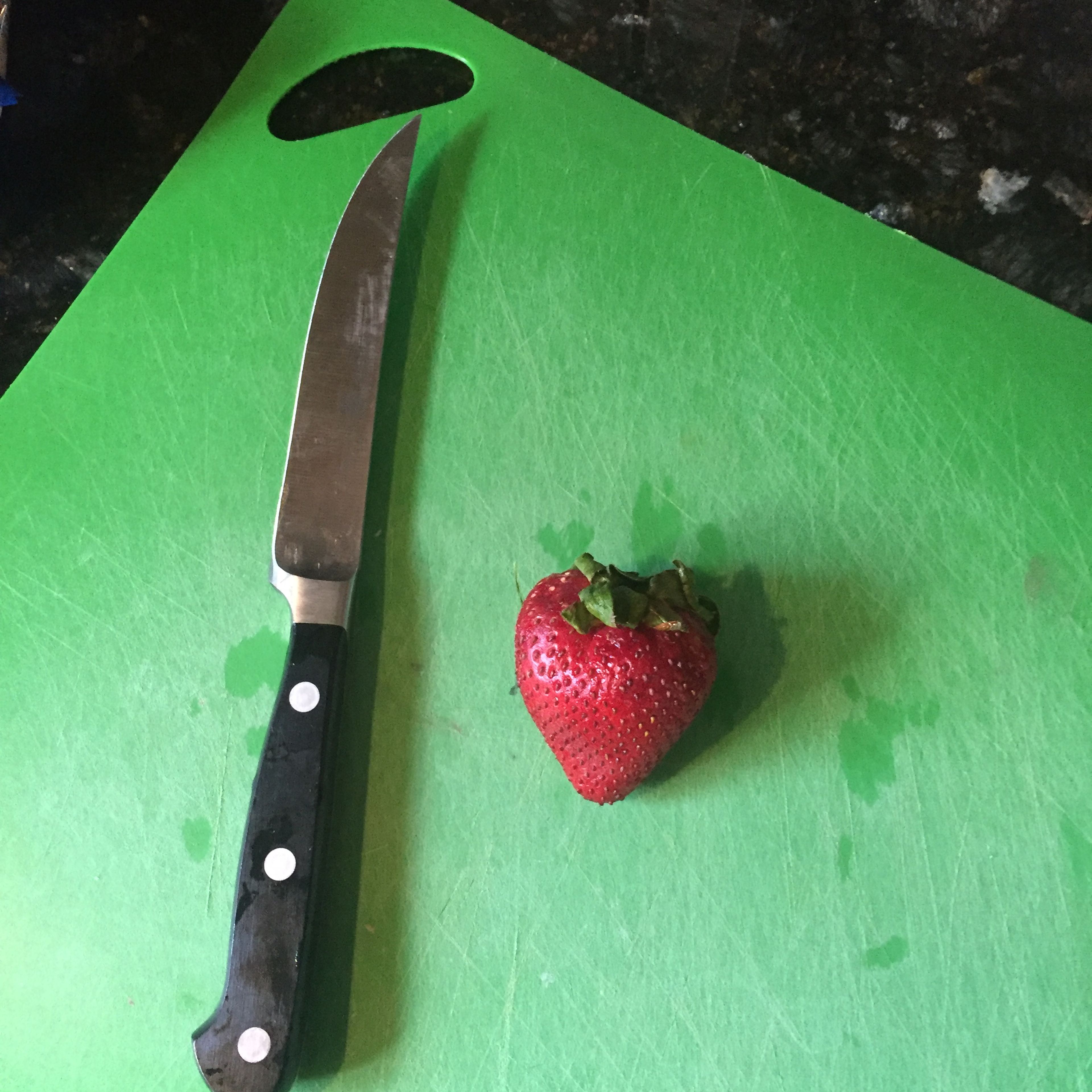 Chop strawberry’s