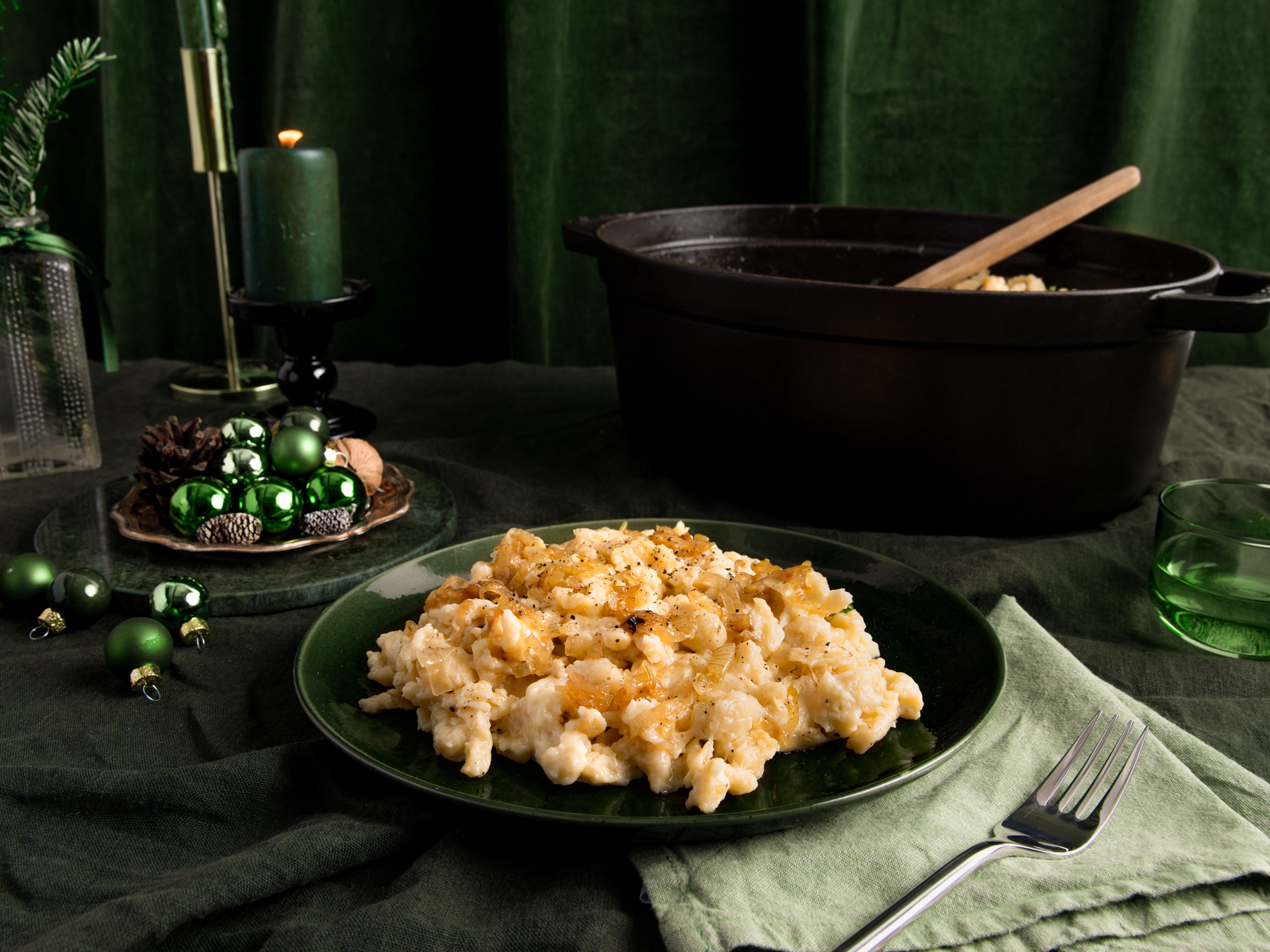 Ruby versucht, Kässpätzle zu machen