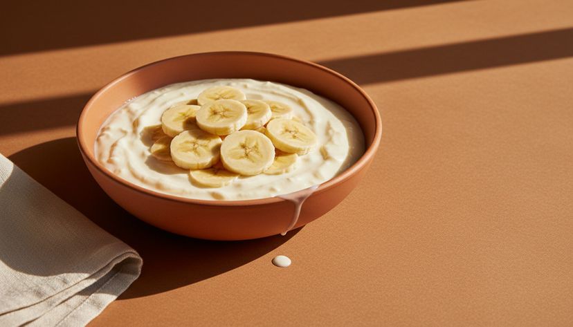 Süßes Frühstück leicht gemacht: Cremige Banana Pudding Overnight Oats