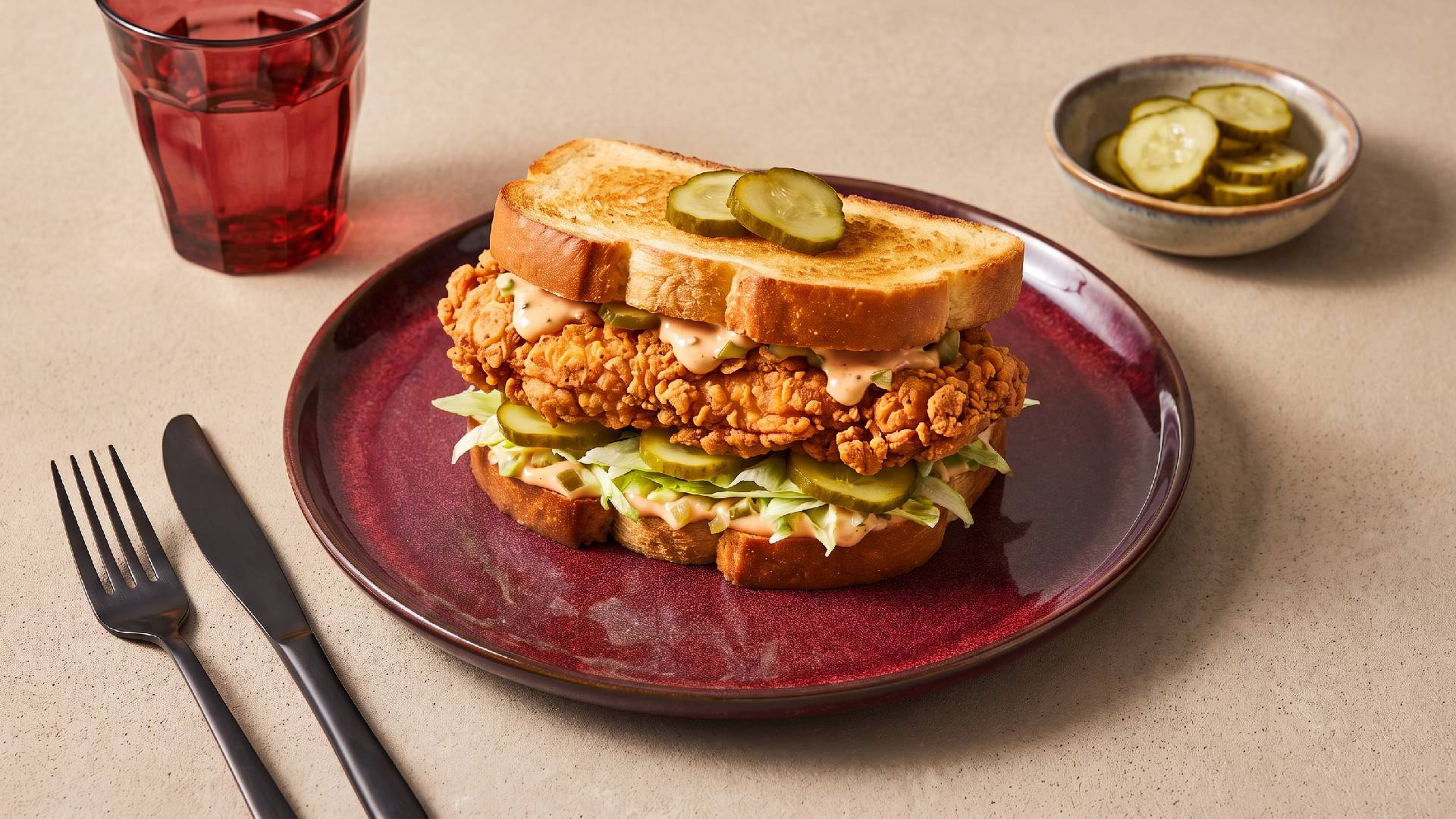 Das ultimative Fried Chicken Sandwich selber machen