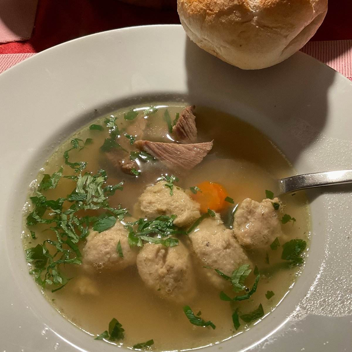 Brätknödelsuppe | Rezept | Kitchen Stories