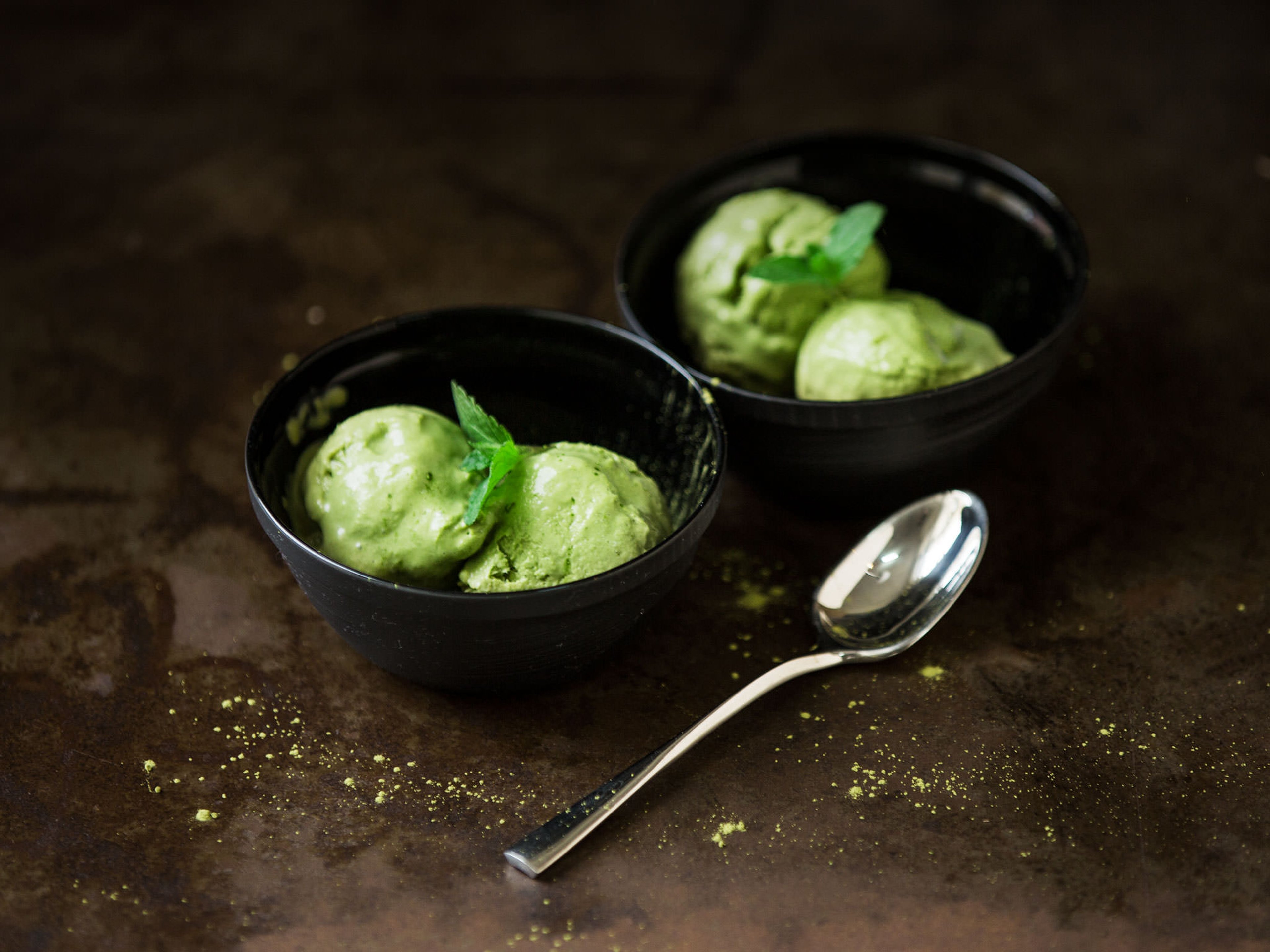 Matcha ice cream