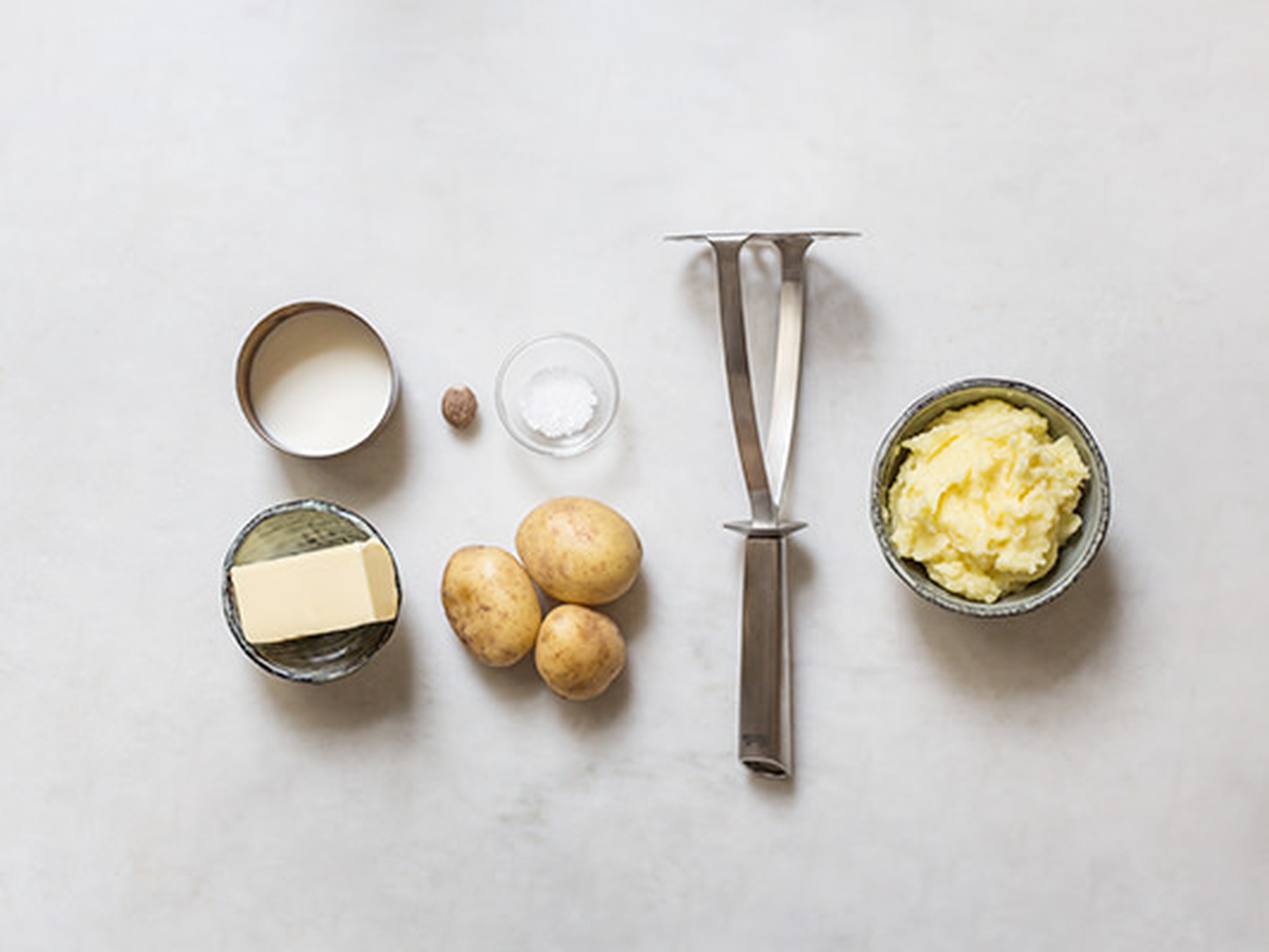 Cremiges Kartoffelpüree
