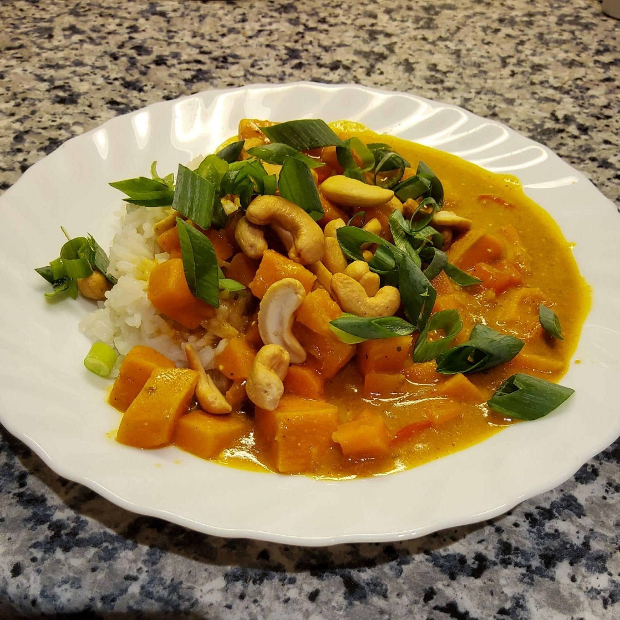 Süßkartoffel-Curry