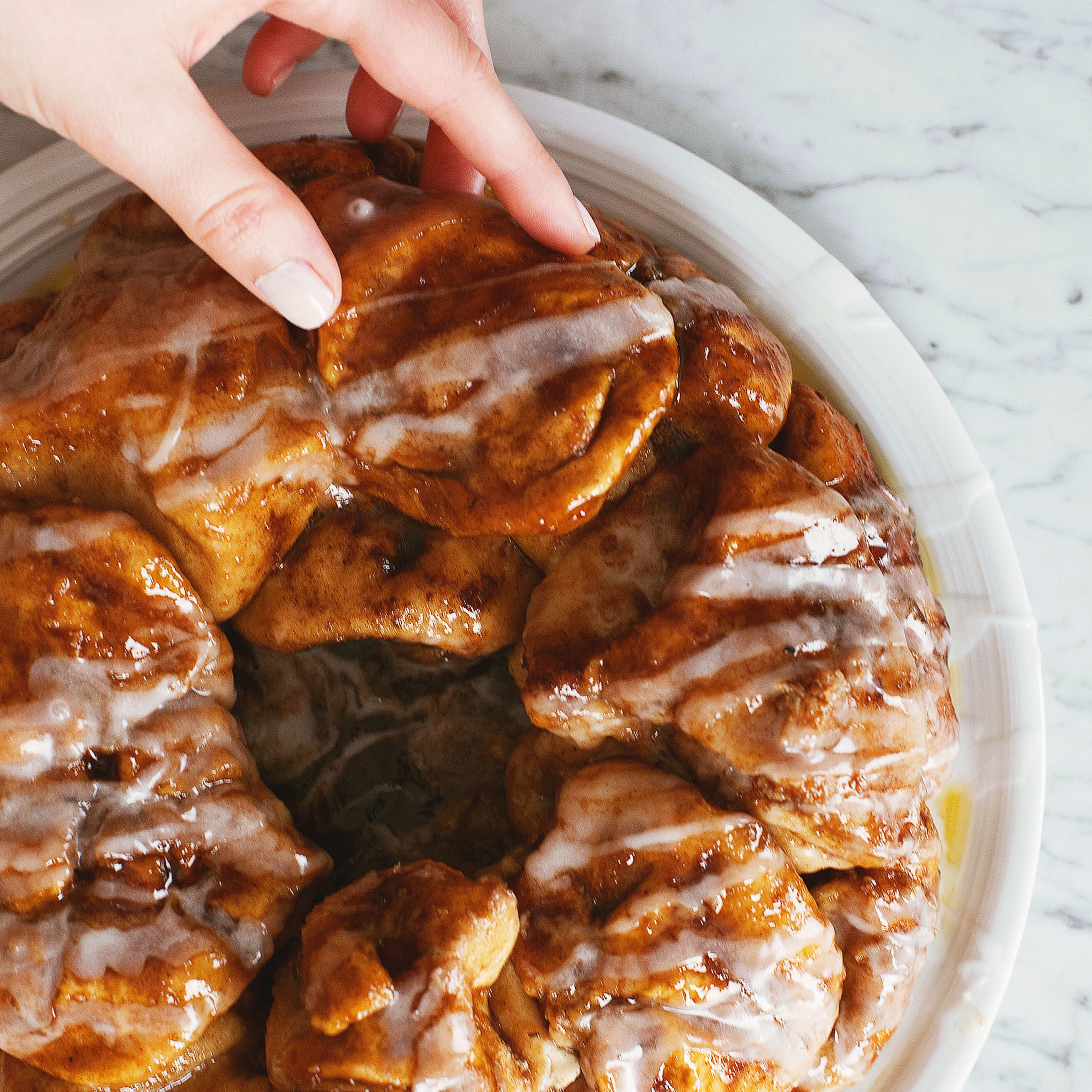 Christmas monkey bread