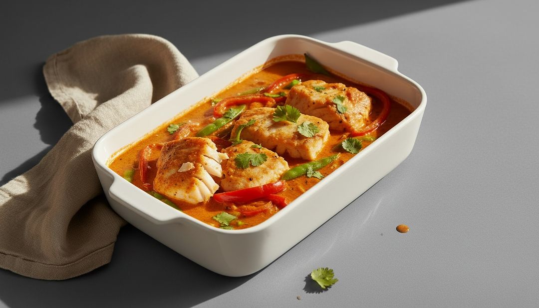 Verpasse Curry ein Upgrade mit diesem Kabeljau-Kokos-Curry