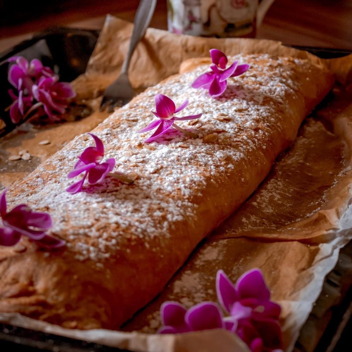 schneller Apfelstrudel | Rezept | Kitchen Stories