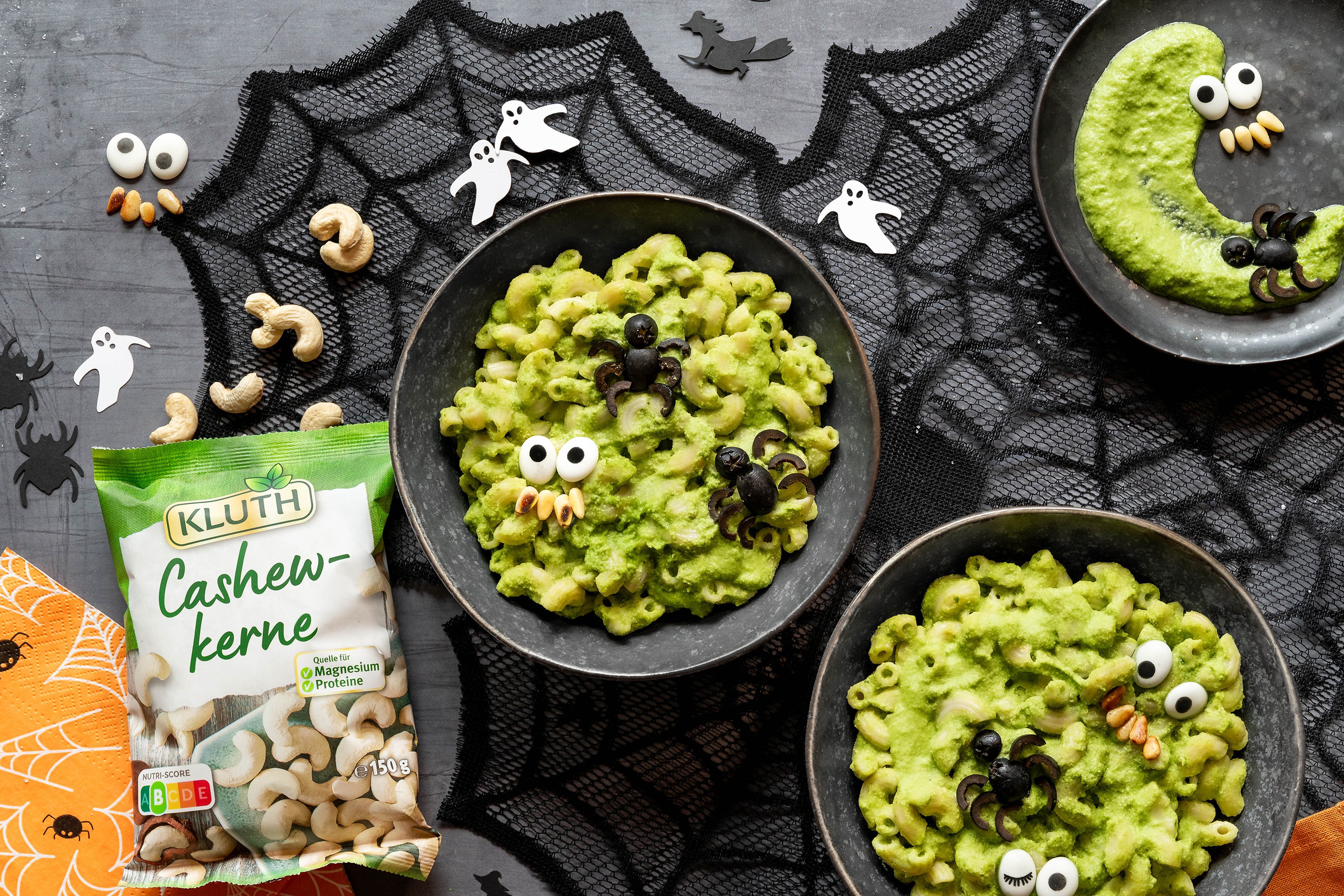 Halloween Monster-Mac and Cheese