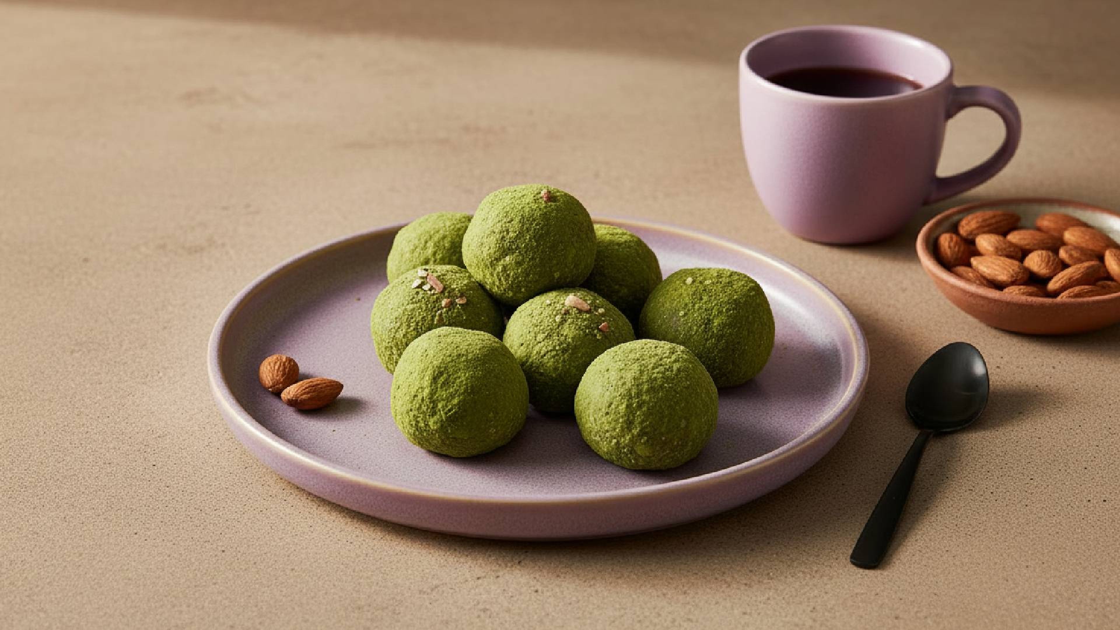 Matcha-Energy-Balls selber machen für den schnellen Energiekick