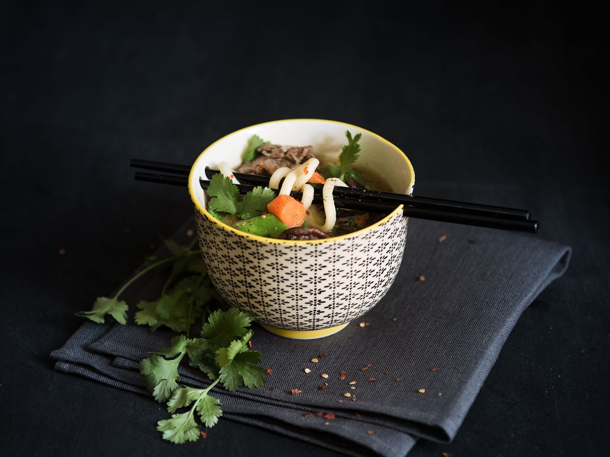 Udon noodle soup | Recipe | Kitchen Stories