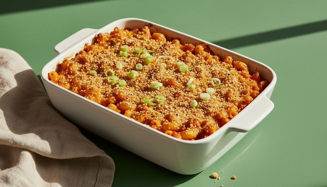 Koreanisches Comfort Food trifft auf Nudelklassiker: Kimchi Mac and Cheese macht glücklich