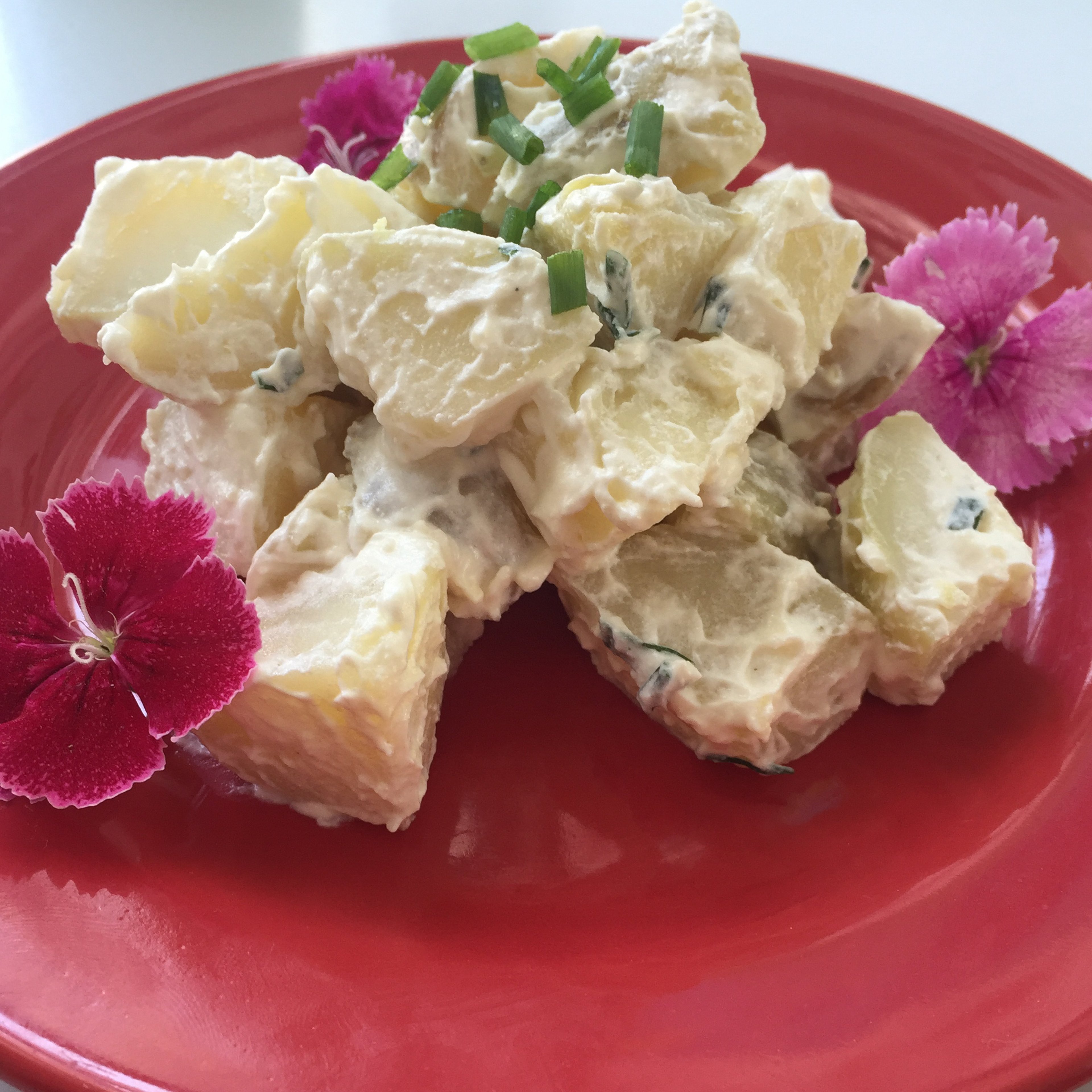 Cheese and Chives Potato Salad