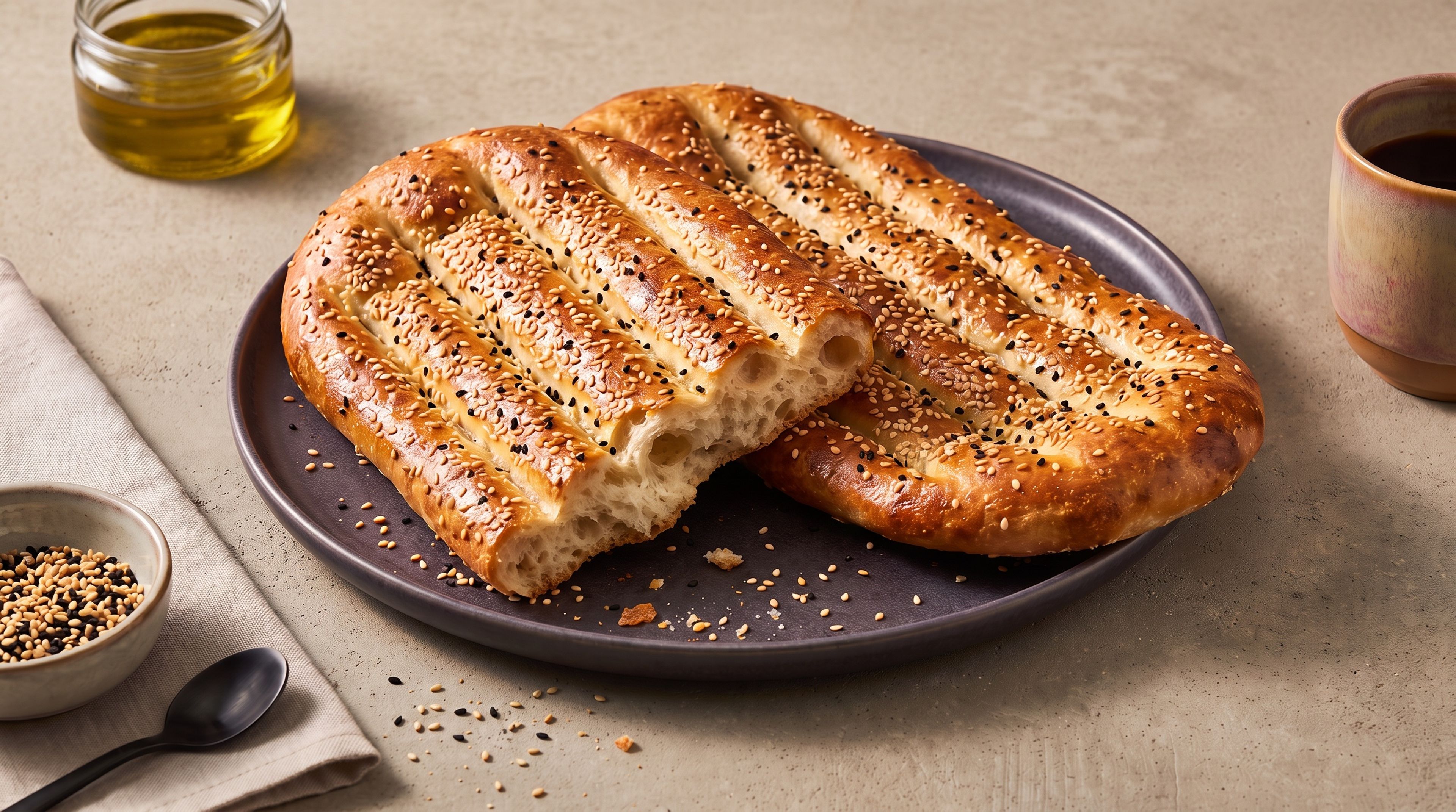 Barbari backen: So gelingt das persische Fladenbrot mit der perfekten Kruste
