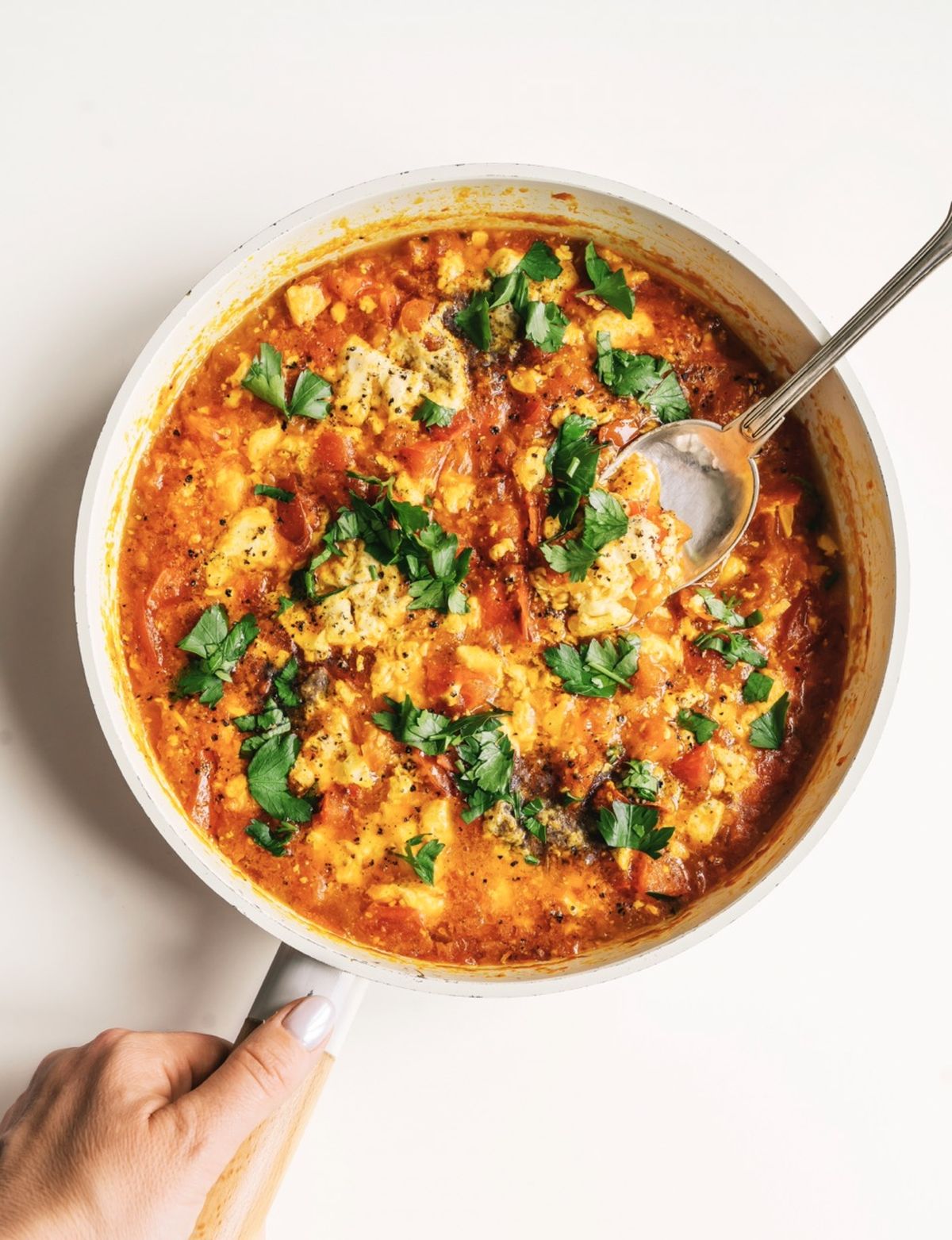 Quick Persian tomato and “egg“ | Recipe | Kitchen Stories