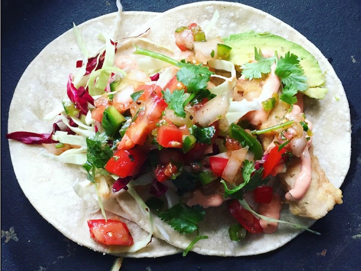 Fried fish tacos | Recipe | Kitchen Stories