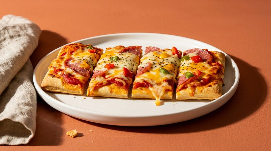 Schnelle Pizzastangen