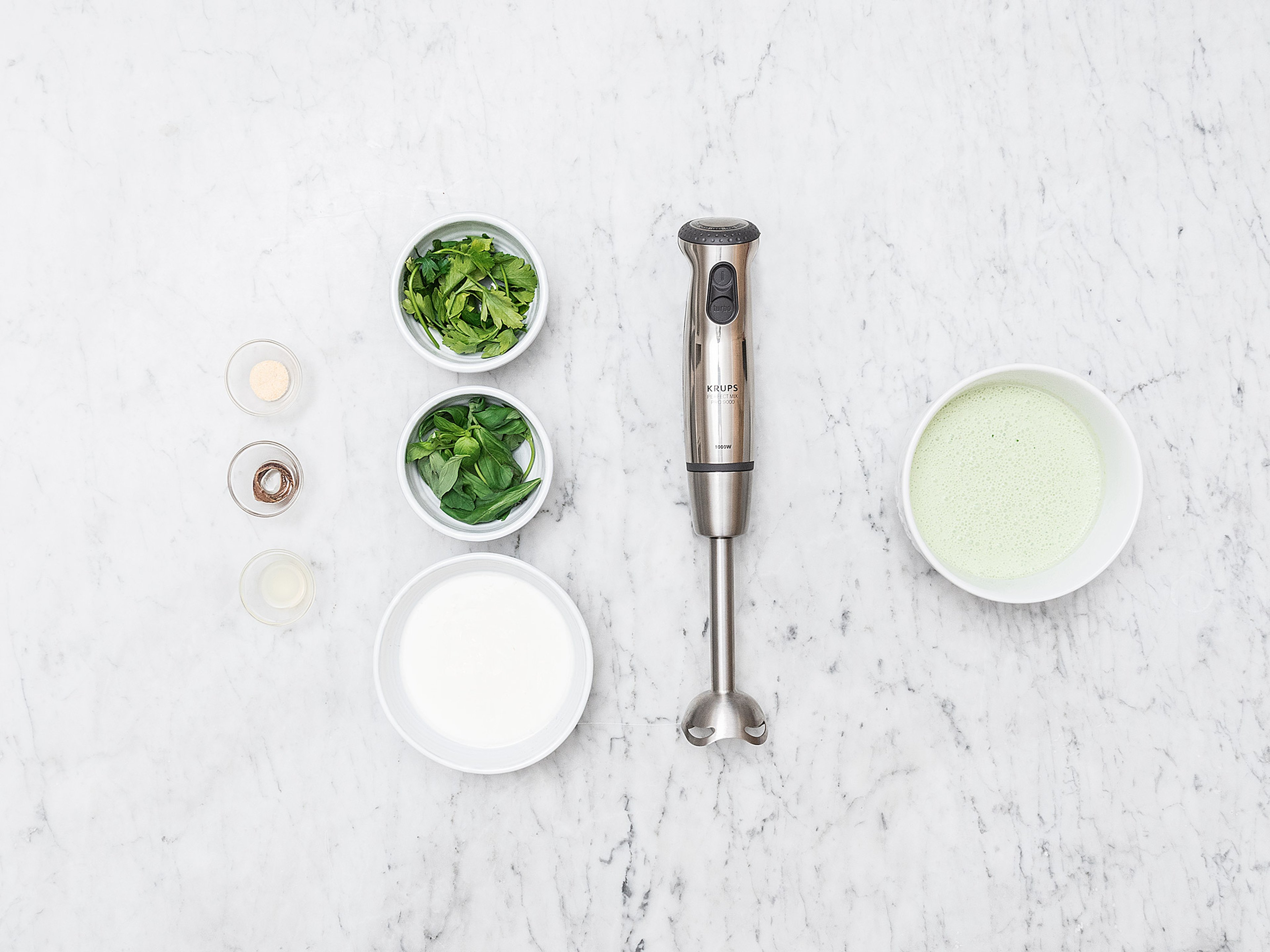 Hausgemachtes Green Goddess Dressing