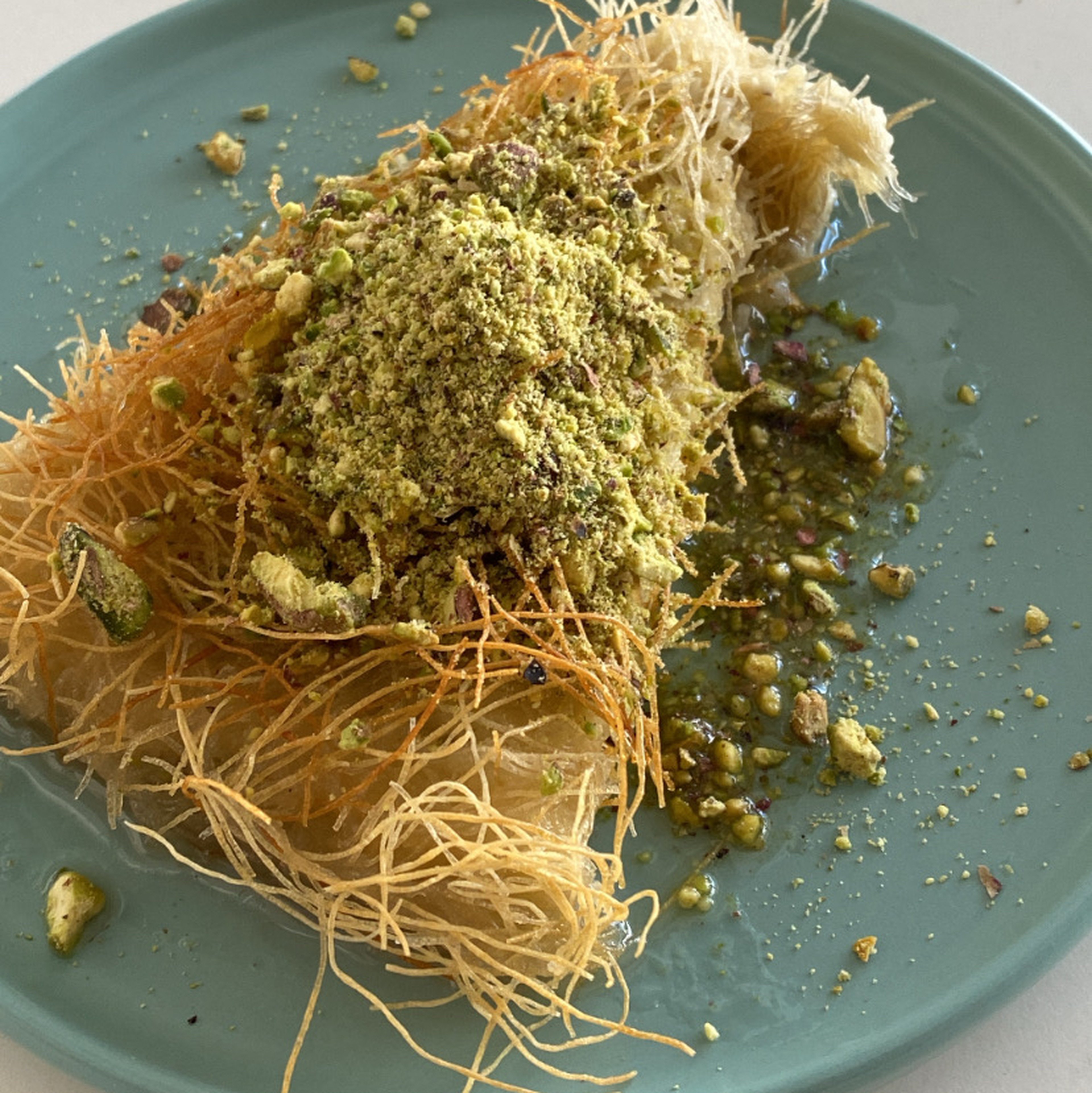 Amit’s vegan Knafeh