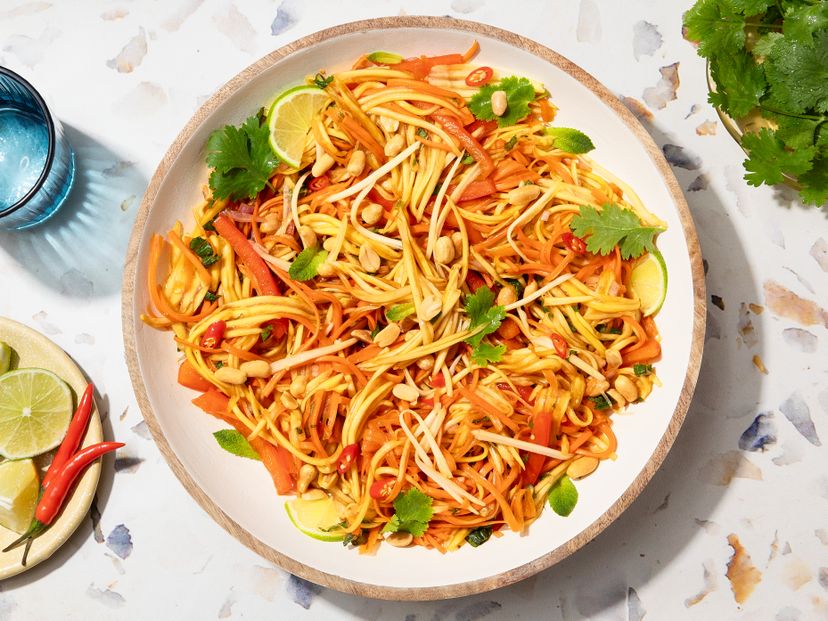 Thai-style mango salad